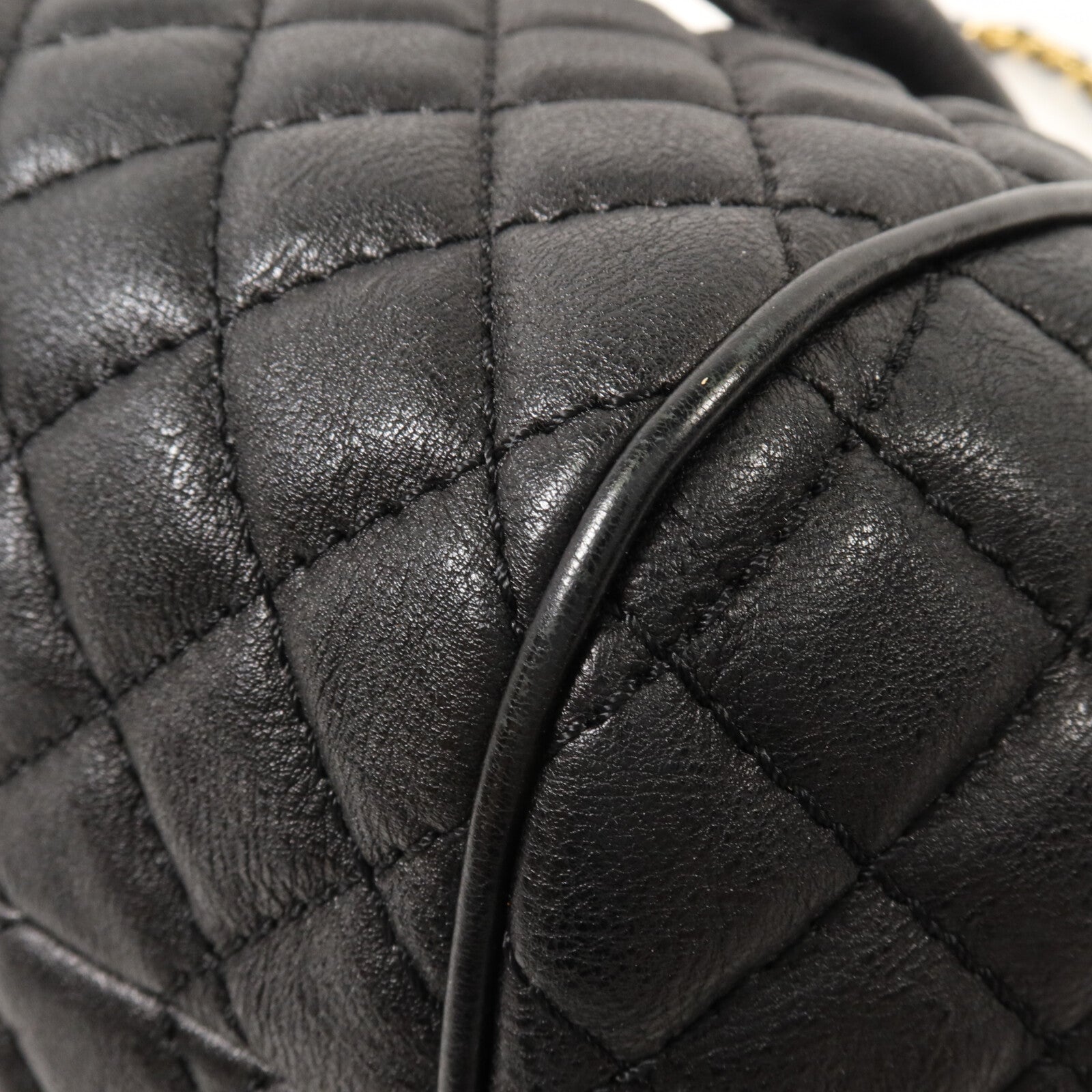 CHANEL 牛皮皮革Shoulder Bag鏈帶手挽肩背兩用袋