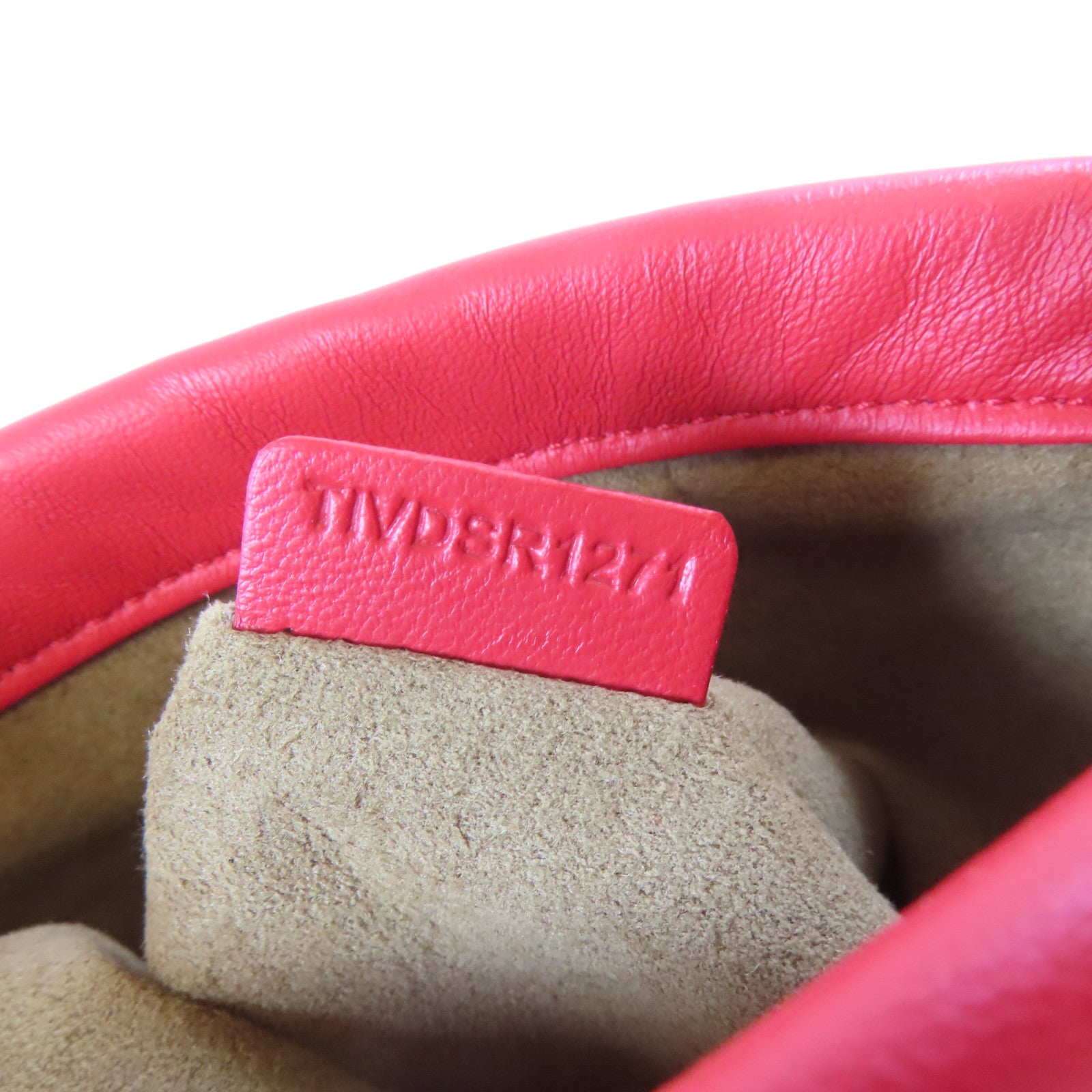 BURBERRY 牛皮皮革Shoulder Bag肩背袋紅色