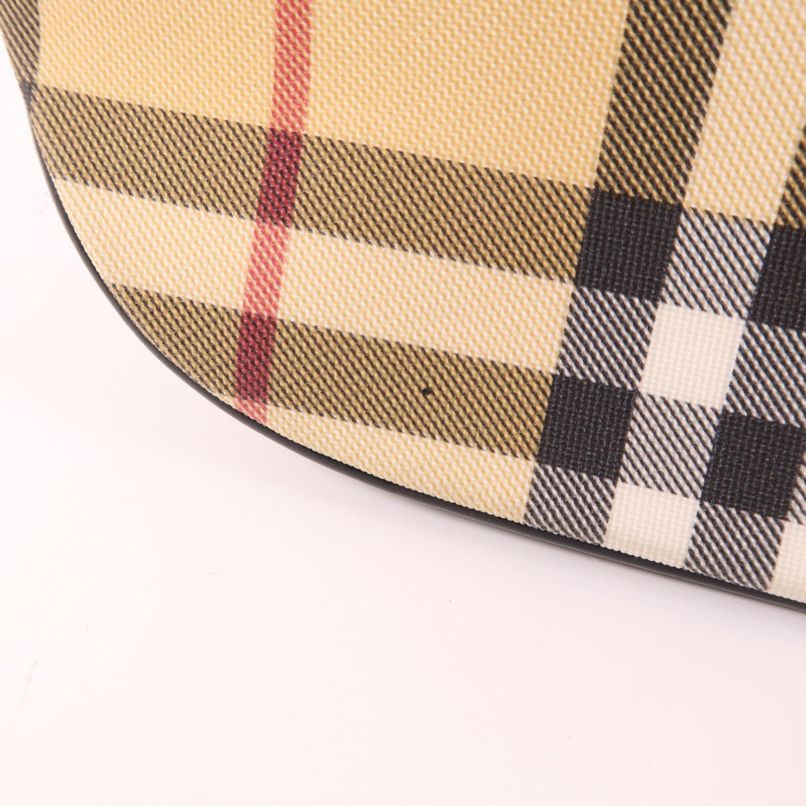 BURBERRY 帆布Hand Bag銀扣手挽袋