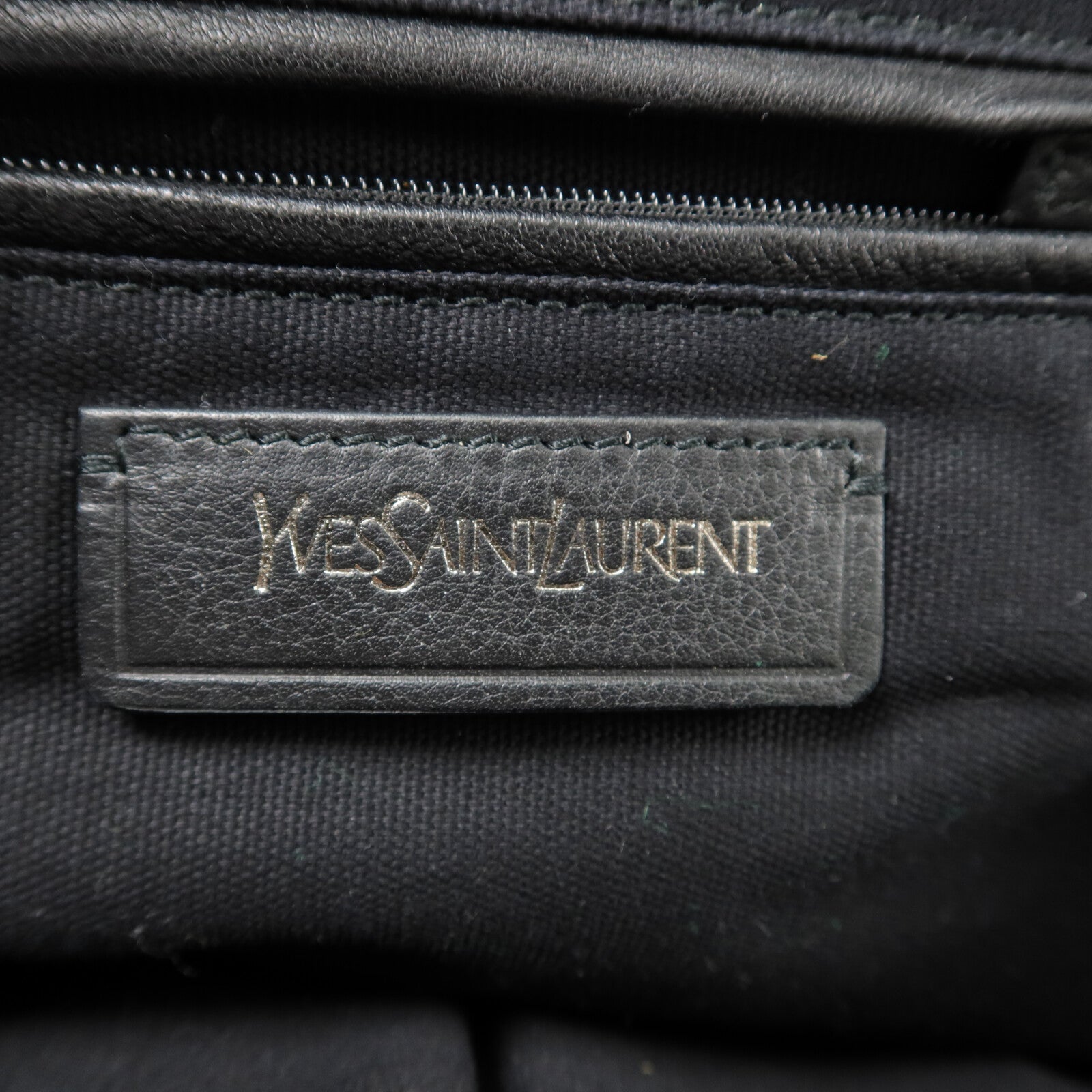 YVES SAINT LAURENT 牛皮皮革Easy Y Bag手挽袋