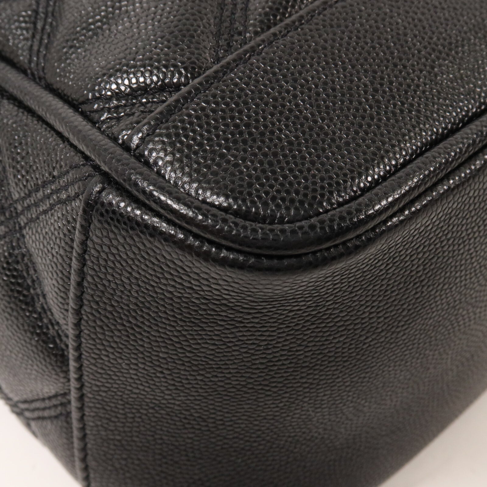 SAINT LAURENT 牛皮皮革Grain De Poudre Vanity Case鏈帶肩背袋
