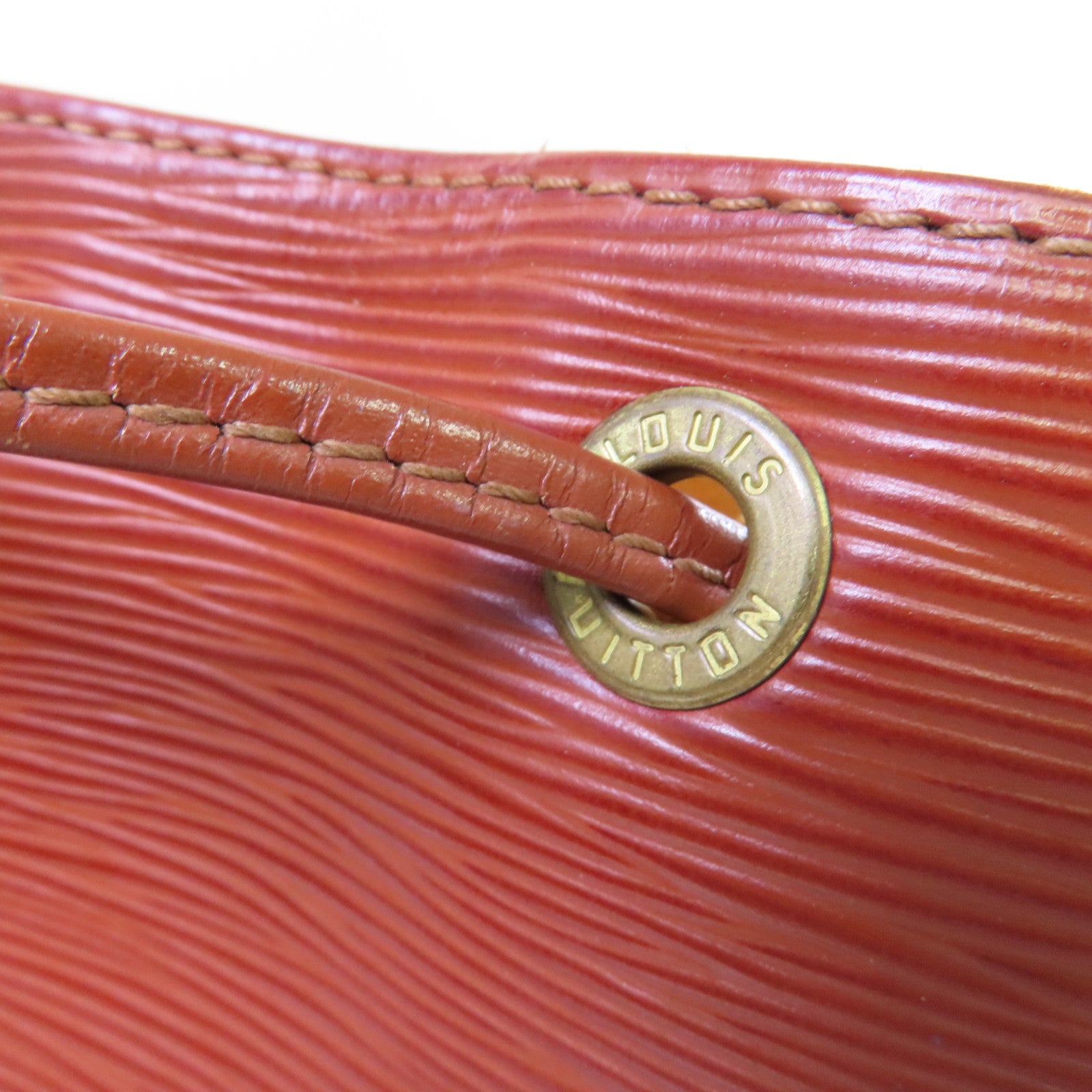 LOUIS VUITTON Epi Noe Shoulder Bag金扣肩背袋啡色