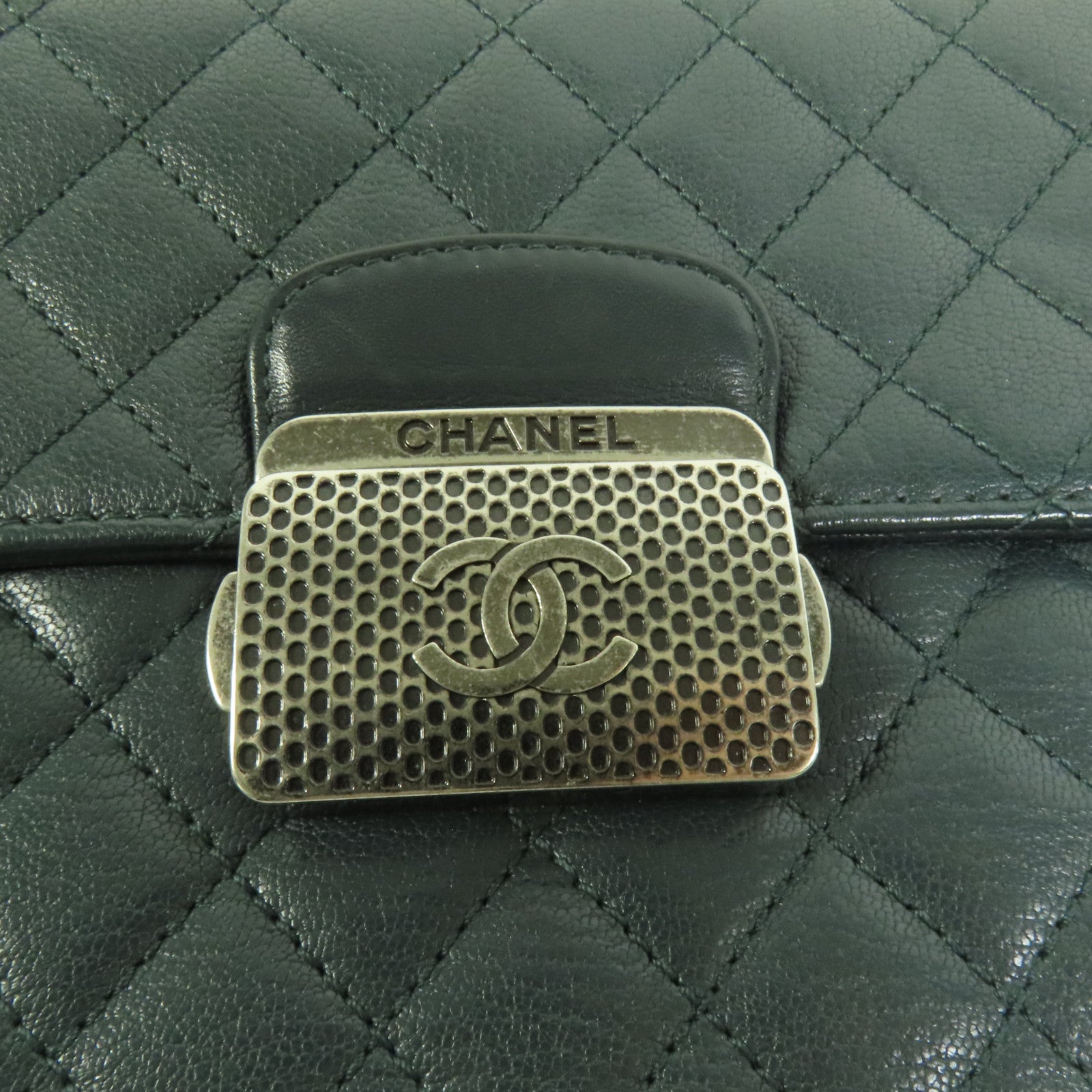 CHANEL 牛皮皮革Chain Shoulder Bag手挽肩背兩用袋