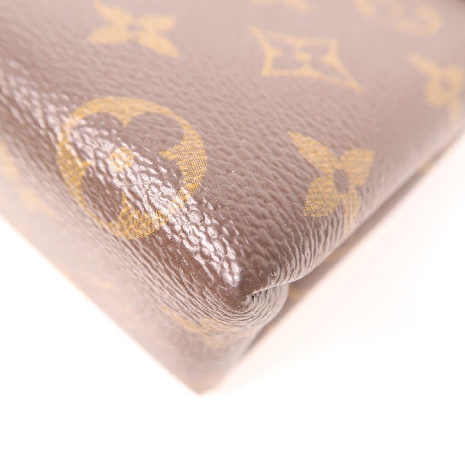 LOUIS VUITTON Monogram Locky BB金扣手挽肩背兩用袋棕色/黑色