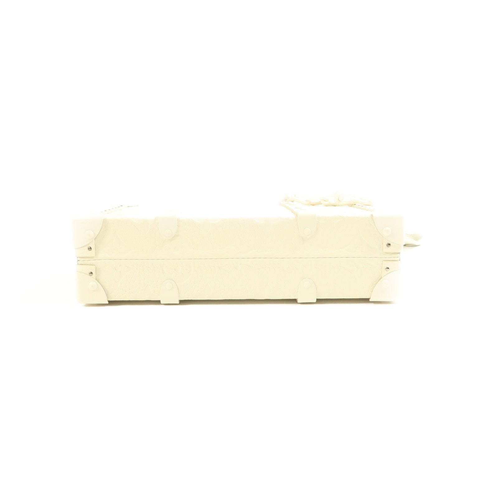 LOUIS VUITTON LV Trunk 2Way Shoulder Hand Bag Monogram M20153 White