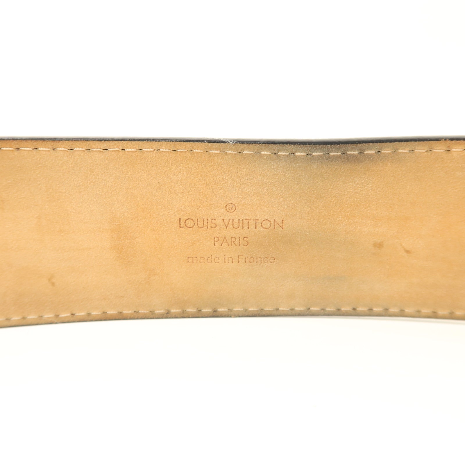 LOUIS VUITTON Epi Initials Belt 80cm皮帶