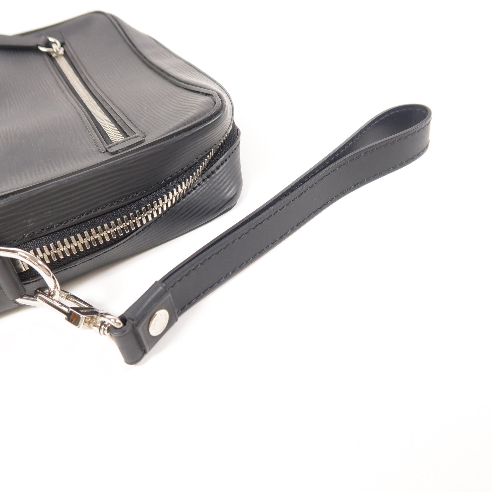 LOUIS VUITTON Epi Pochette Kasai銀扣手拿包