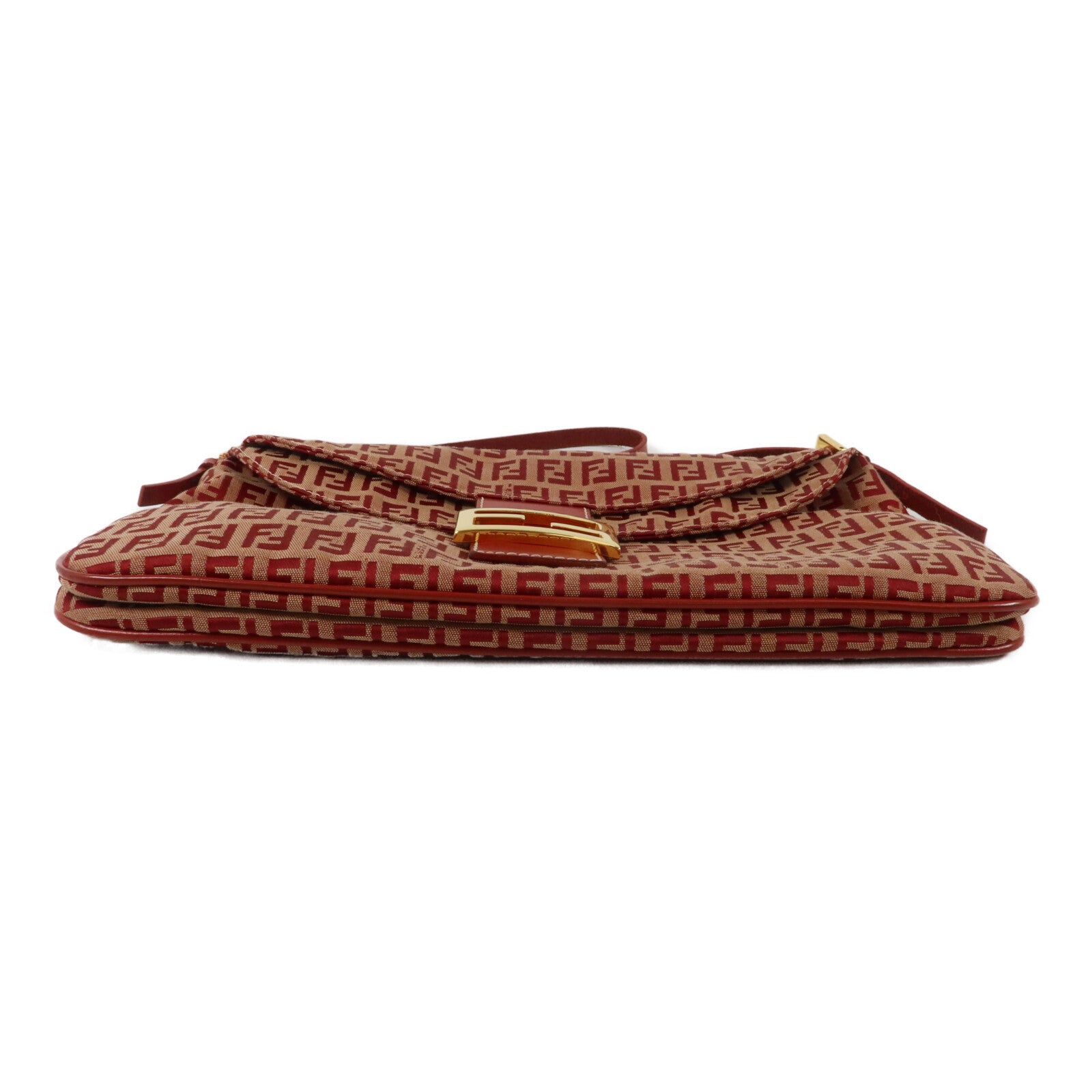 FENDI 帆布Mamma Baguette Bag肩背袋