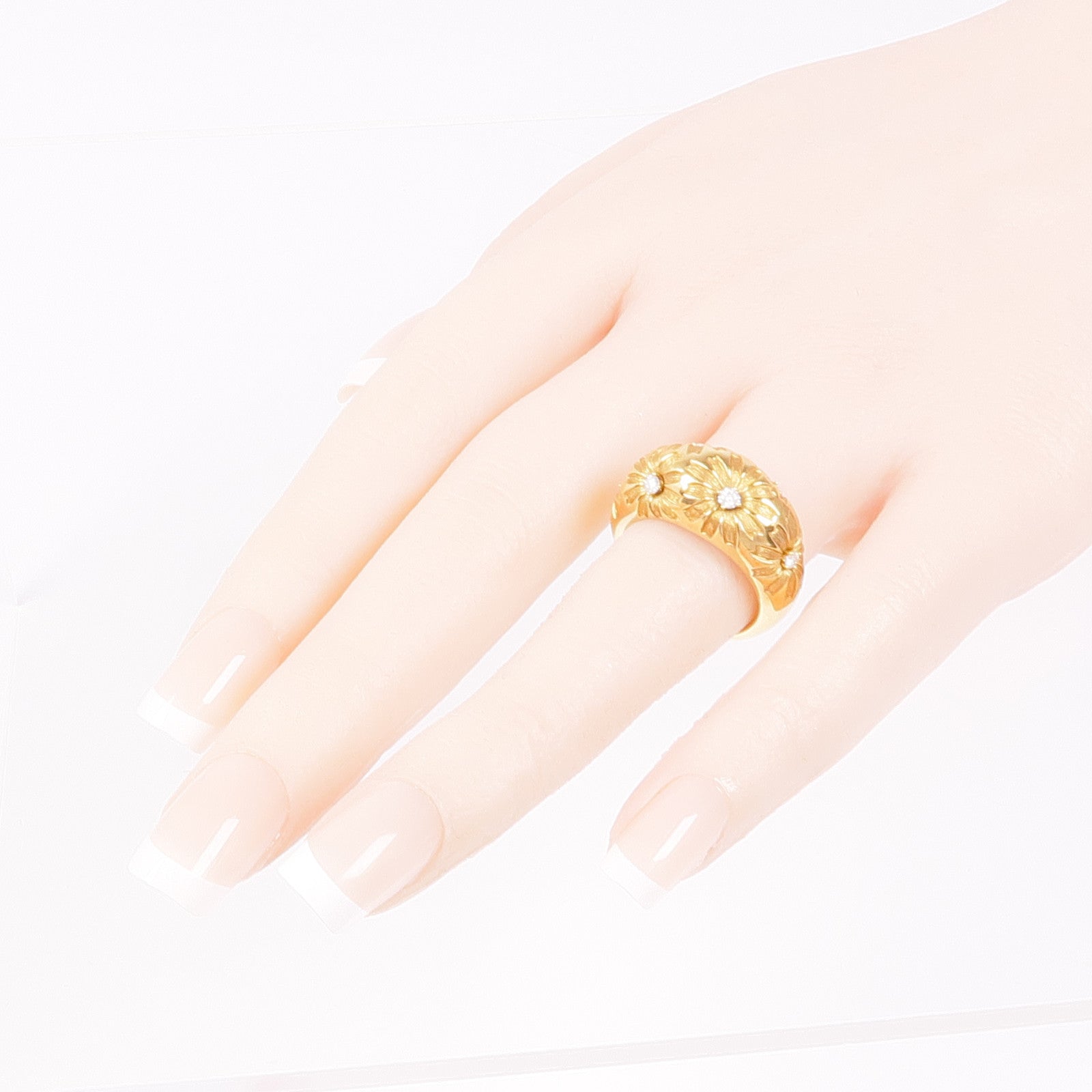 JEWELRY 18K黄金Diamond Ring鑽石戒指US#7