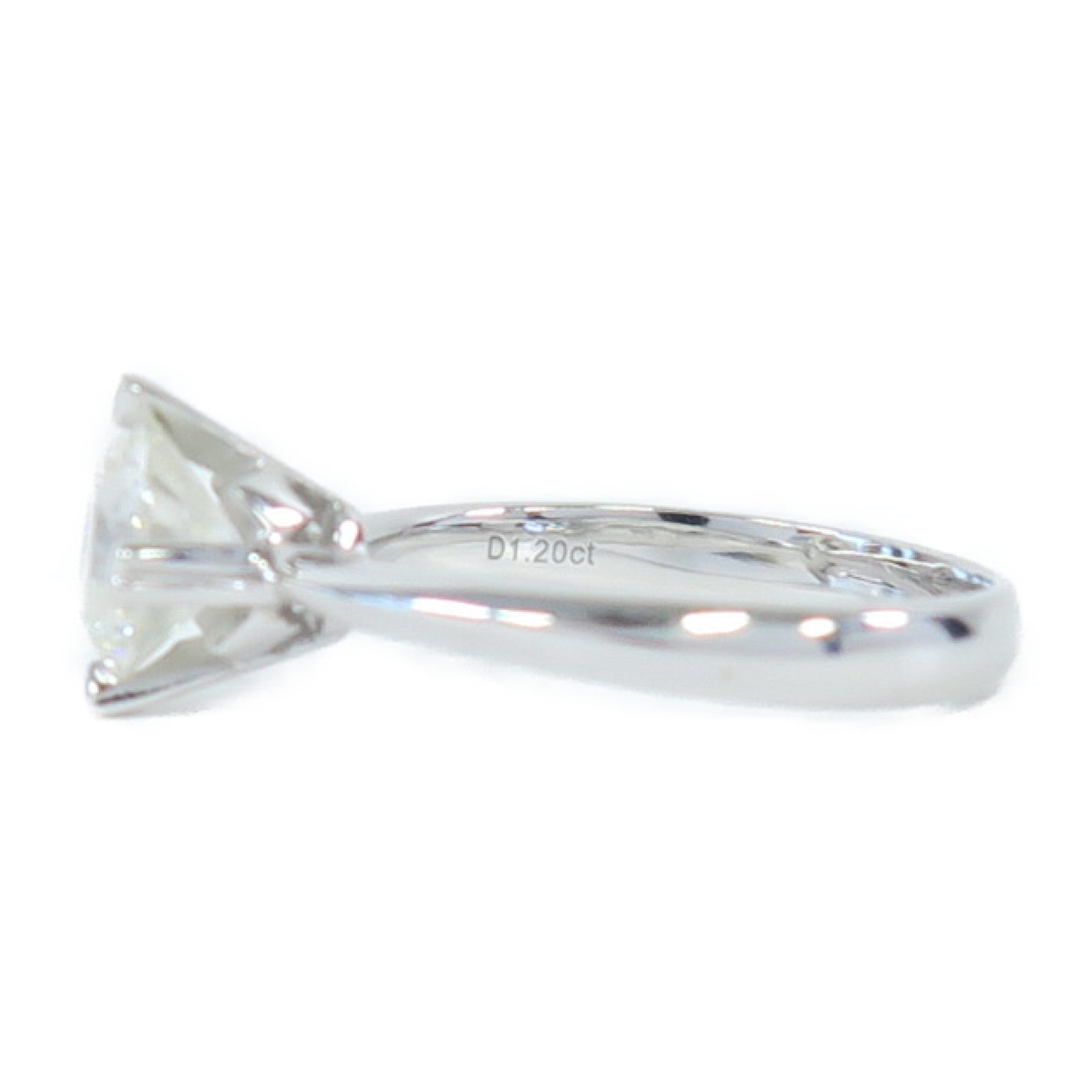 JEWELRY 【激減優惠】18K白金Ring1.20ct鑽石戒指US#5