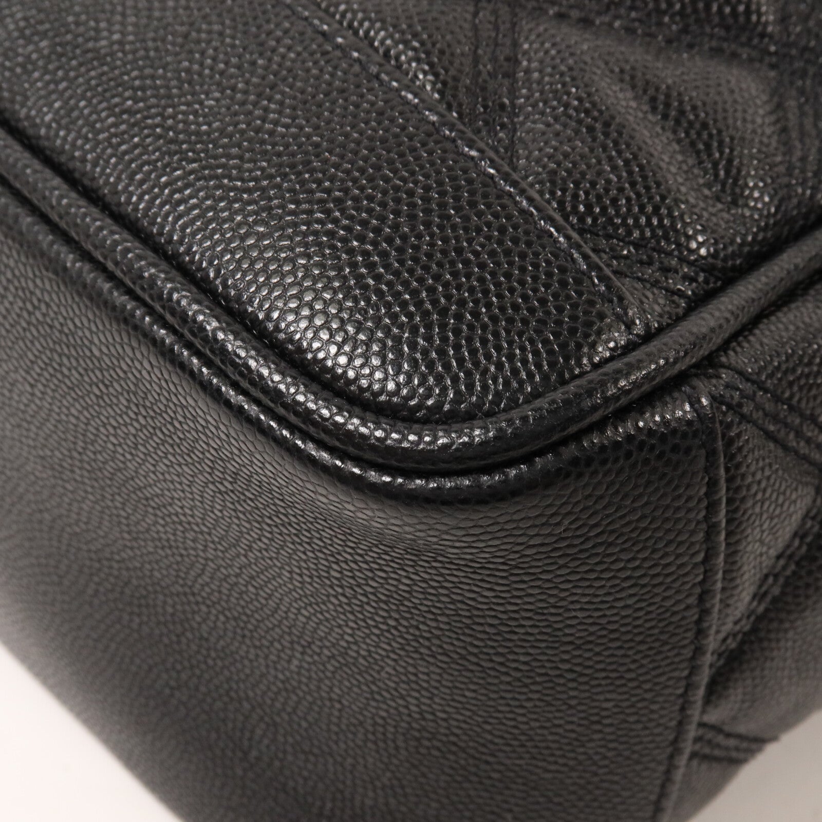 SAINT LAURENT 牛皮皮革Grain De Poudre Vanity Case鏈帶肩背袋