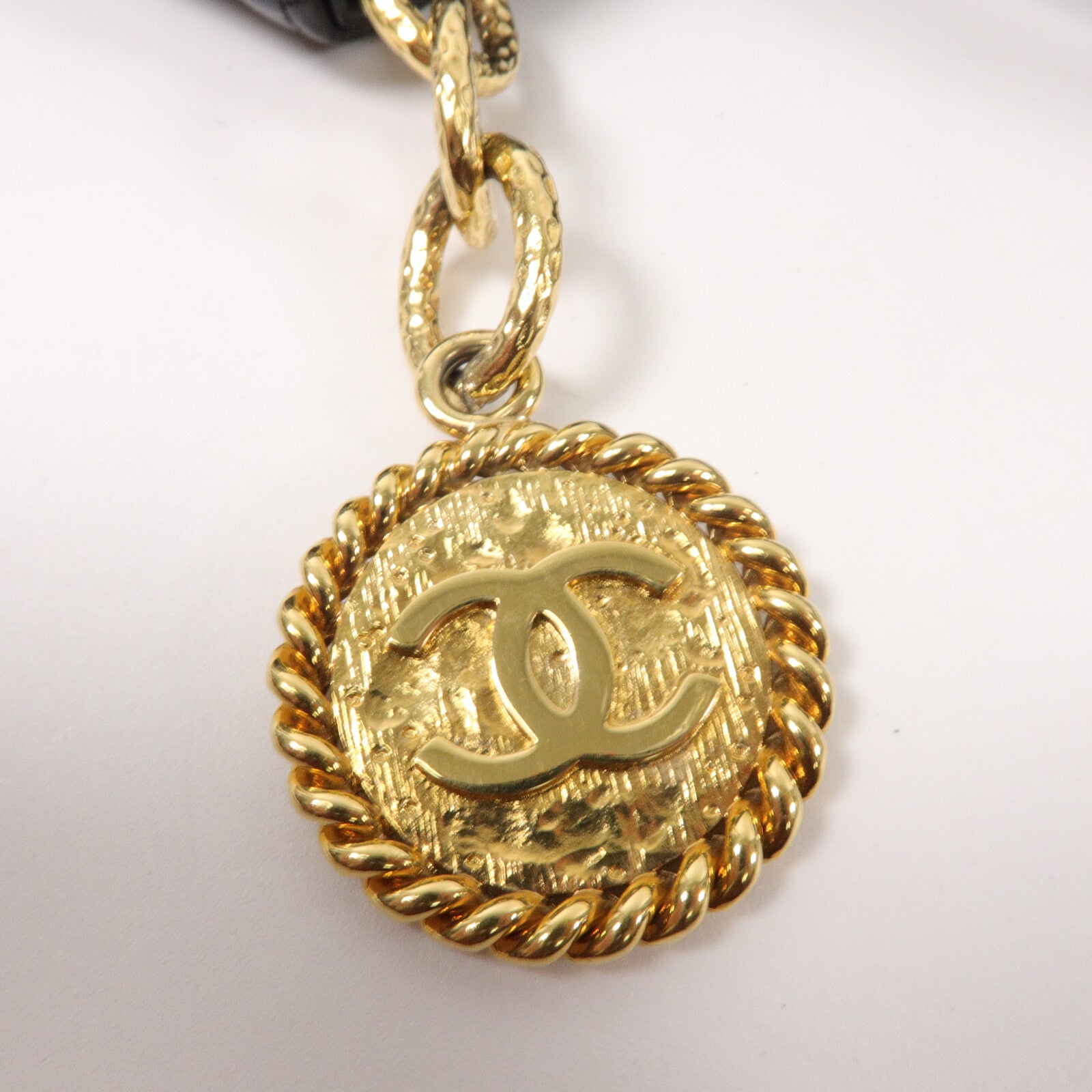 CHANEL 牛皮皮革Medallion Tote手挽袋