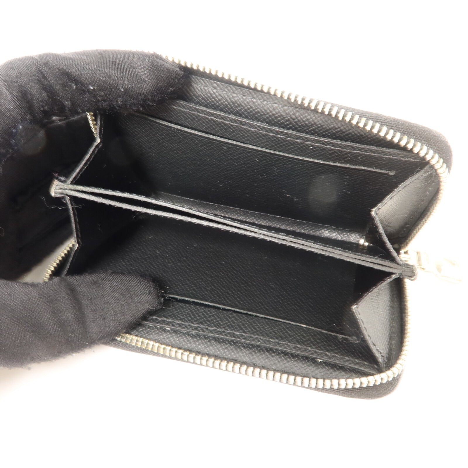 LOUIS VUITTON Damier Graphite Zippy Coin Purse零錢包