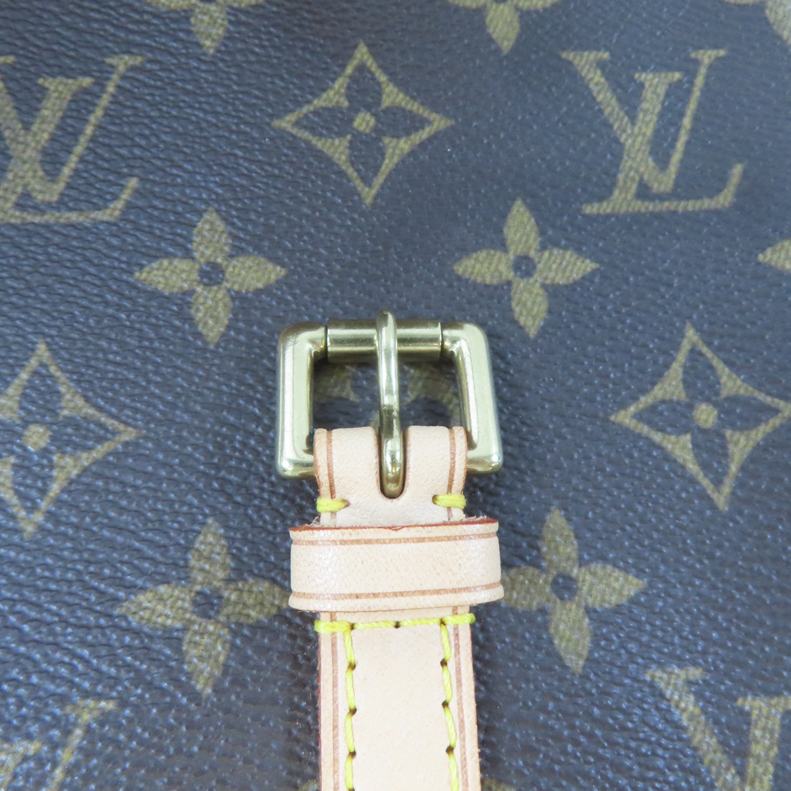 LOUIS VUITTON Monogram Sac Marelle A Dos金扣背包啡色
