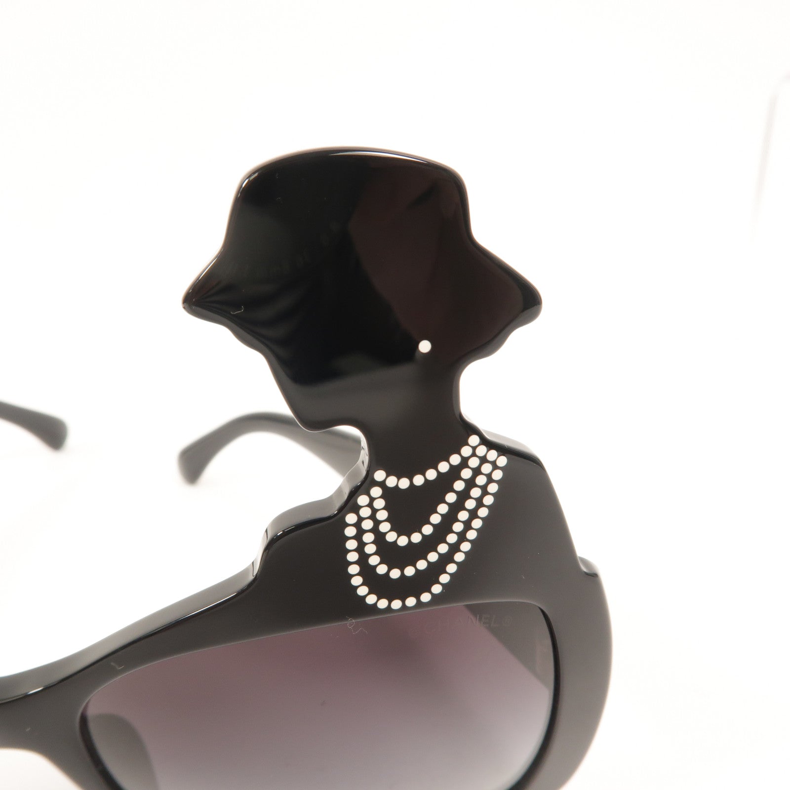 CHANEL Acetate Coco Chanel silhouette太陽眼鏡