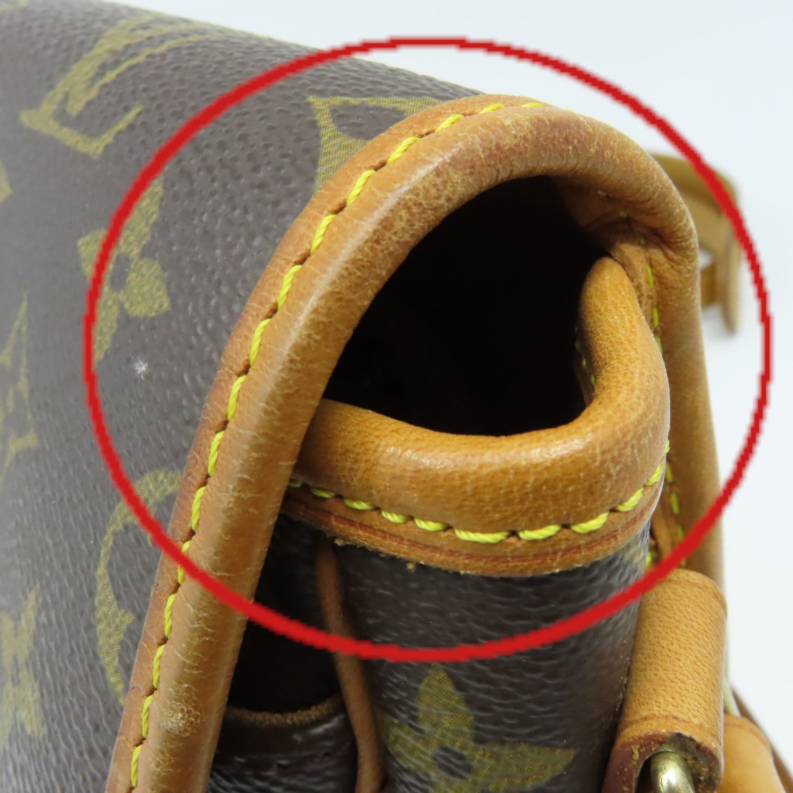 LOUIS VUITTON Monogram Sologne Shoulder Bag金扣肩背袋啡色
