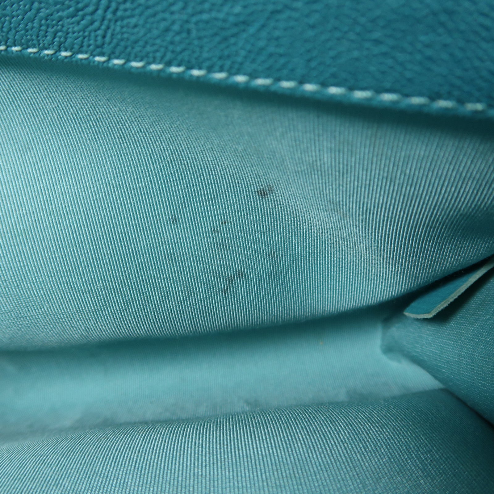 CHANEL CC GHW Boy 25 Chain Shoulder Bag Calfskin Leather Blue