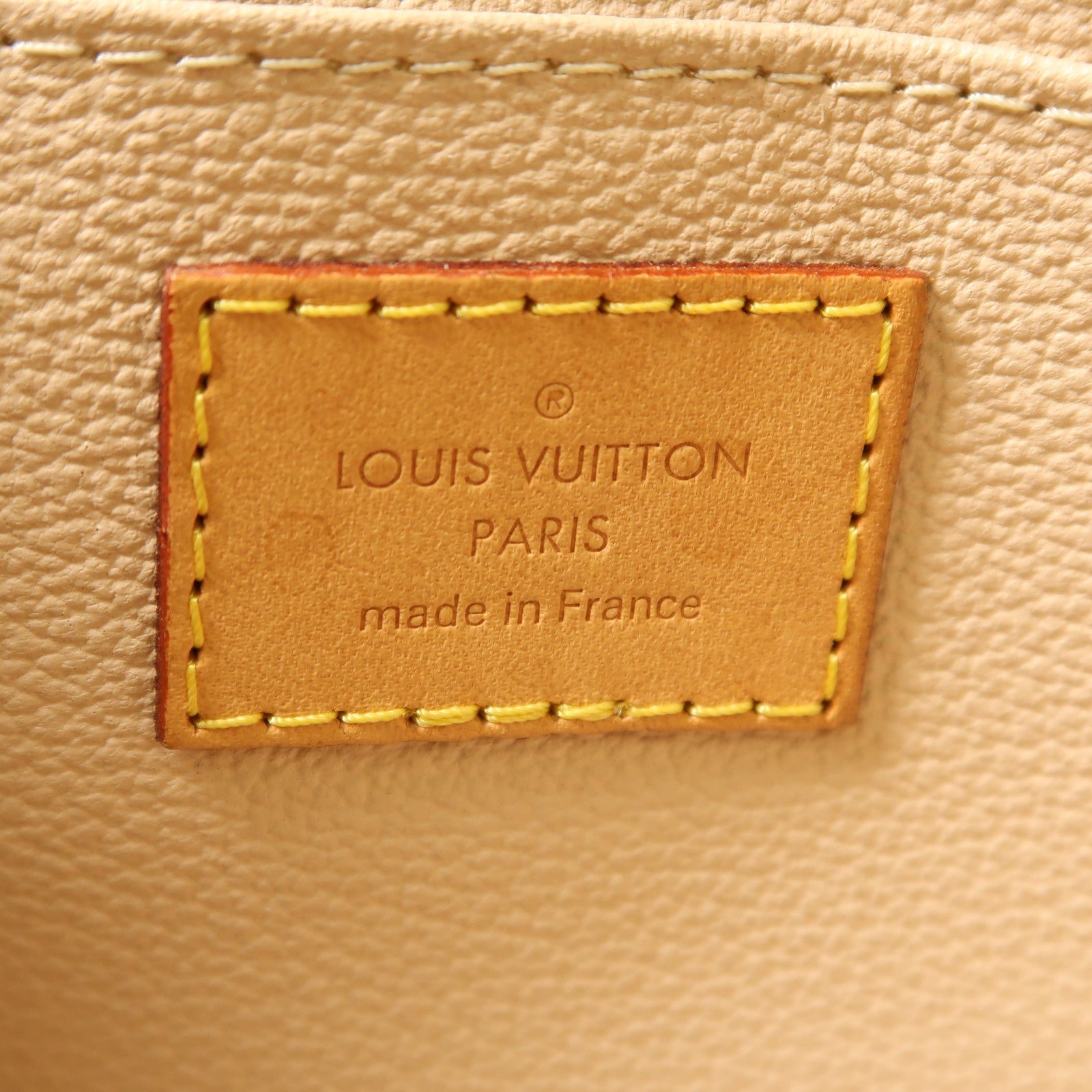 LOUIS VUITTON Monogram Cosmetic Pouch手拿包棕色