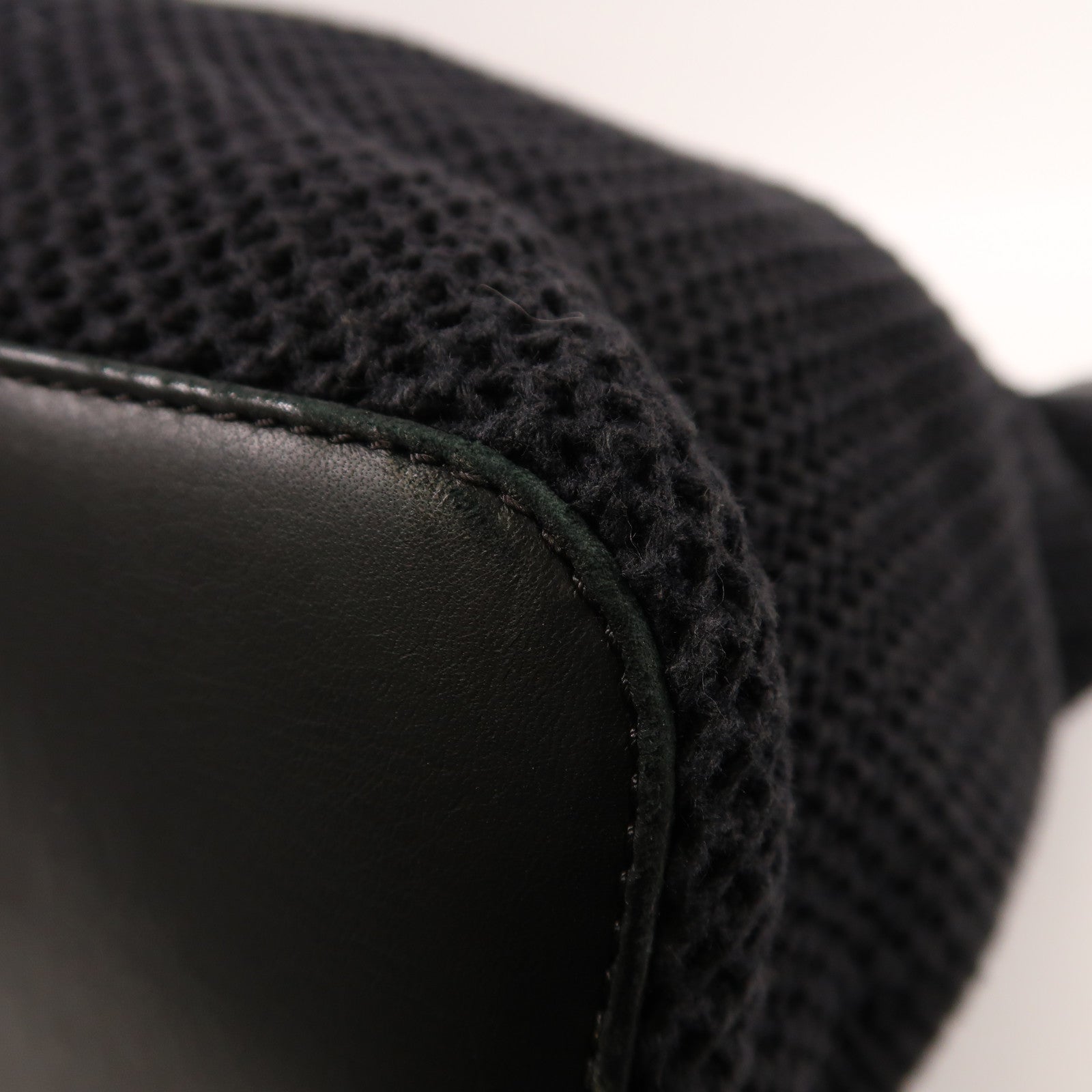CHANEL 棉質Tote bag銀扣肩背袋