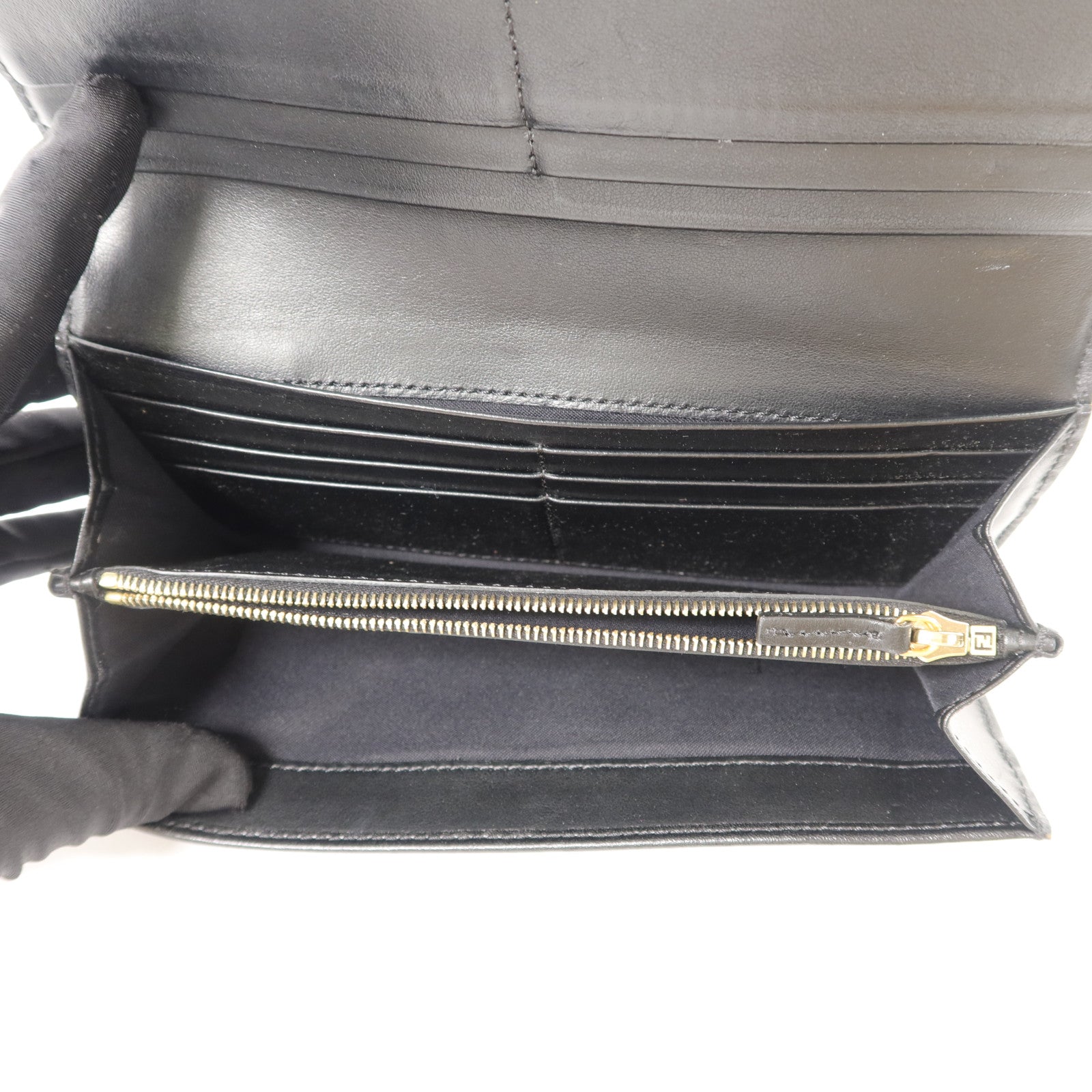 FENDI 牛皮皮革Long Wallet長錢包