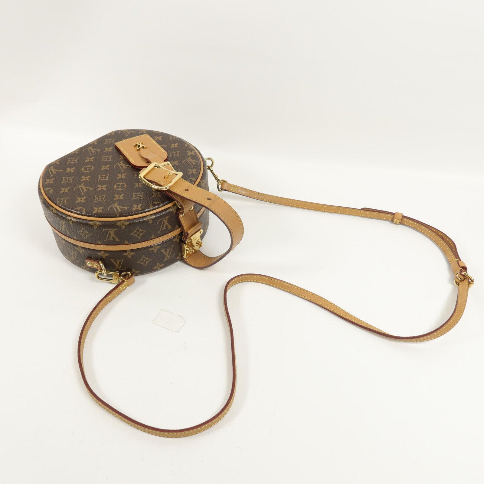 LOUIS VUITTON Monogram Petite Boite Chapeau手挽肩背兩用袋