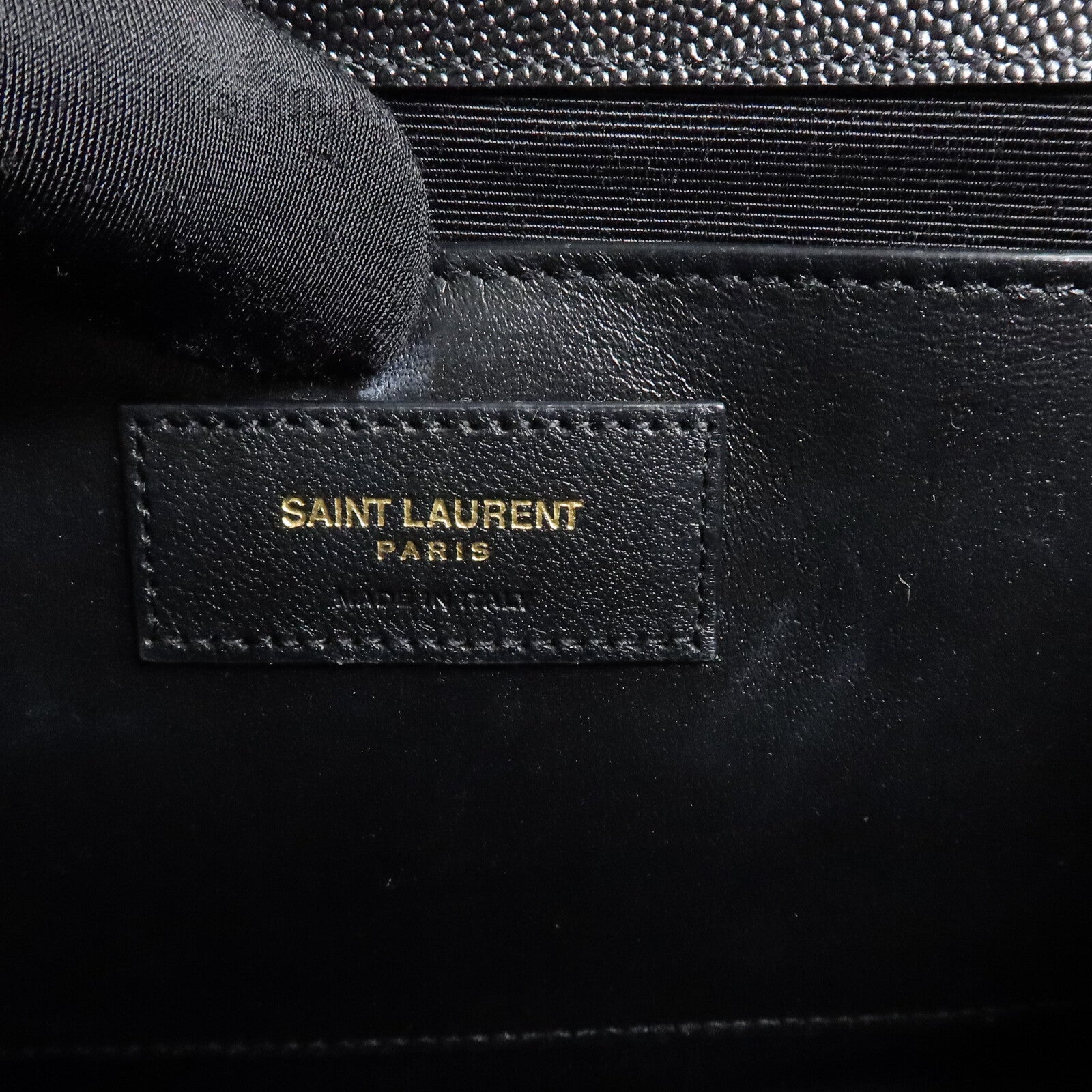 SAINT LAURENT 牛皮皮革Envelope Medium鏈帶肩背袋
