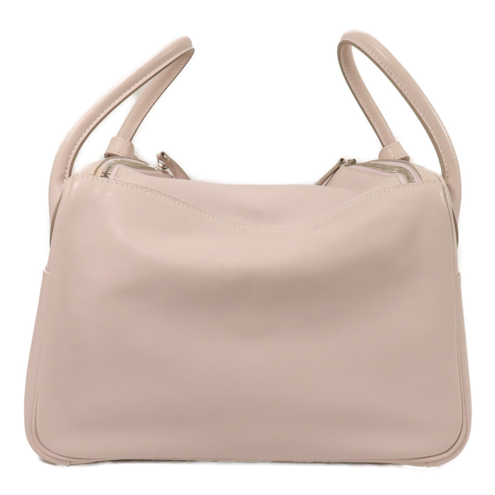 HERMES Swift皮革Lindy 30手挽肩背兩用袋Rose Dragee