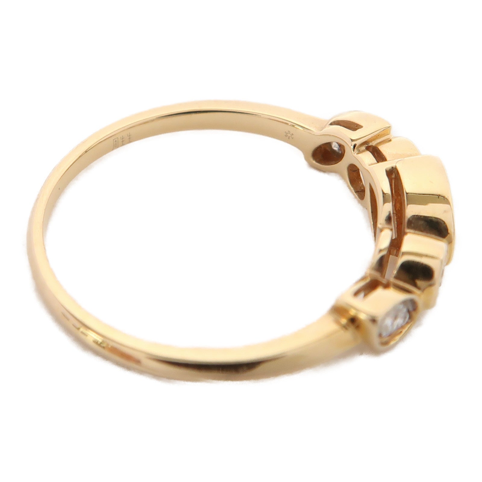JEWELRY 18K玫瑰金Diamond Ring 0.22ct鑽石戒指US#5.75