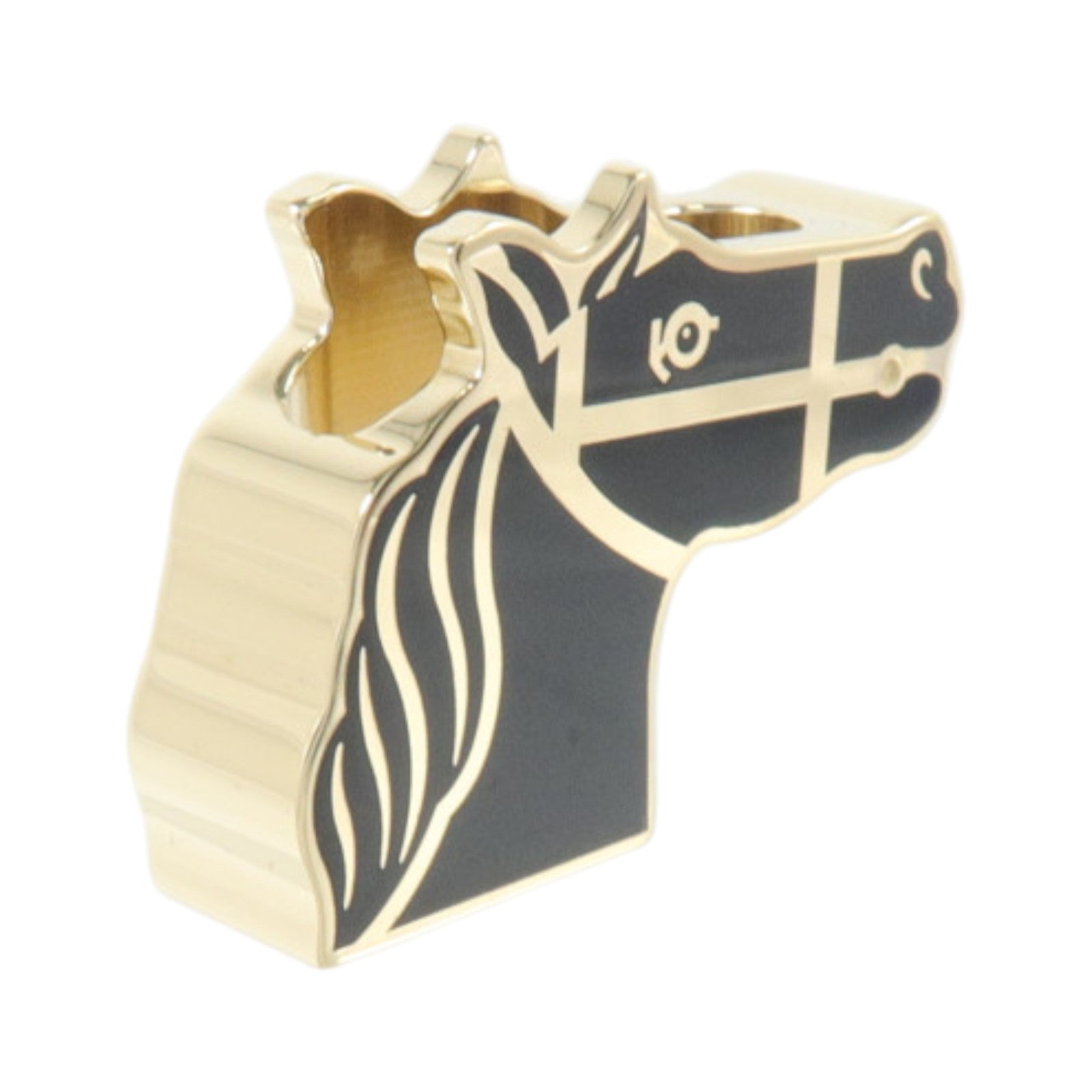 HERMES 金屬Quadrige Twilly Ring絲巾扣