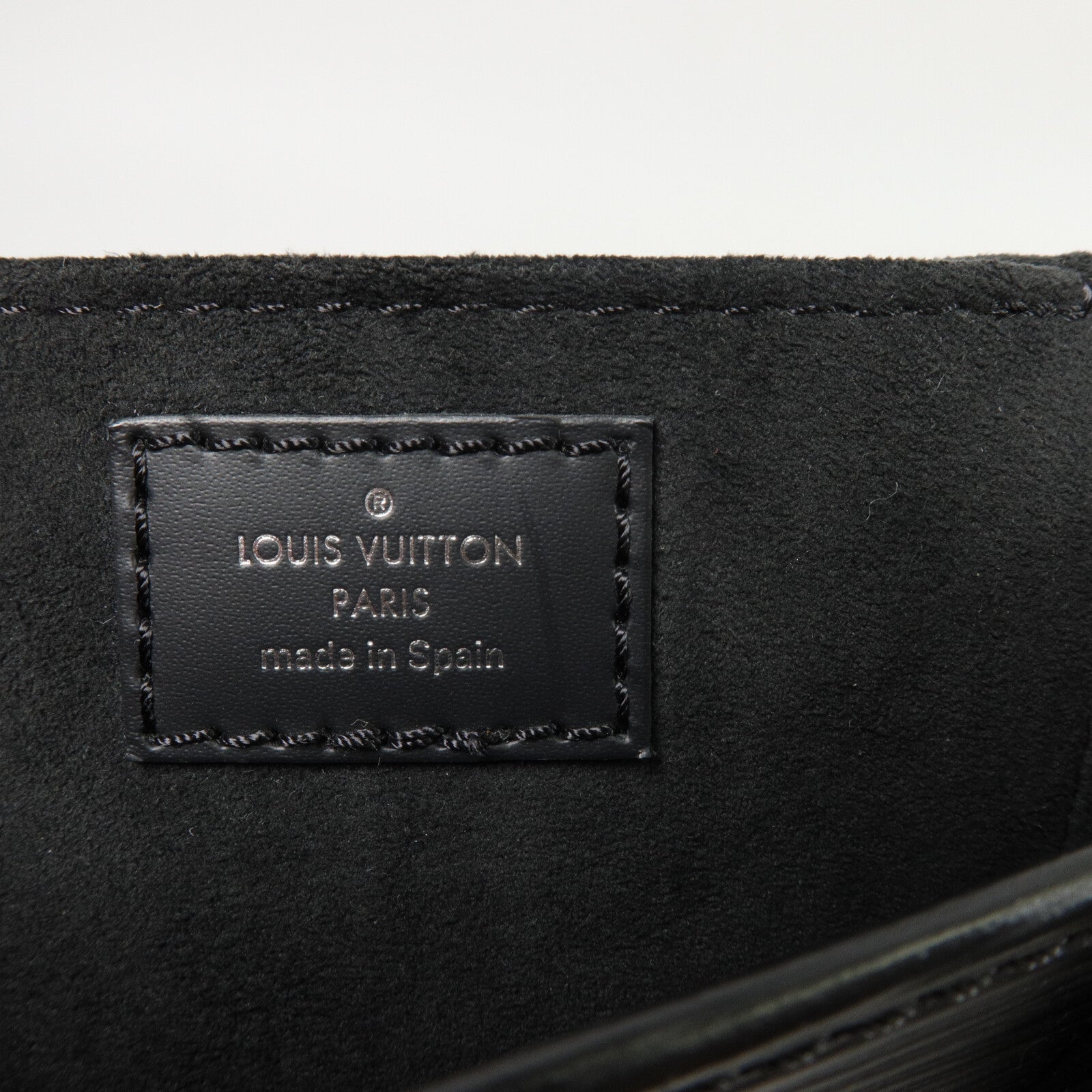 LOUIS VUITTON Epi Petit Sac Plat手挽肩背兩用袋