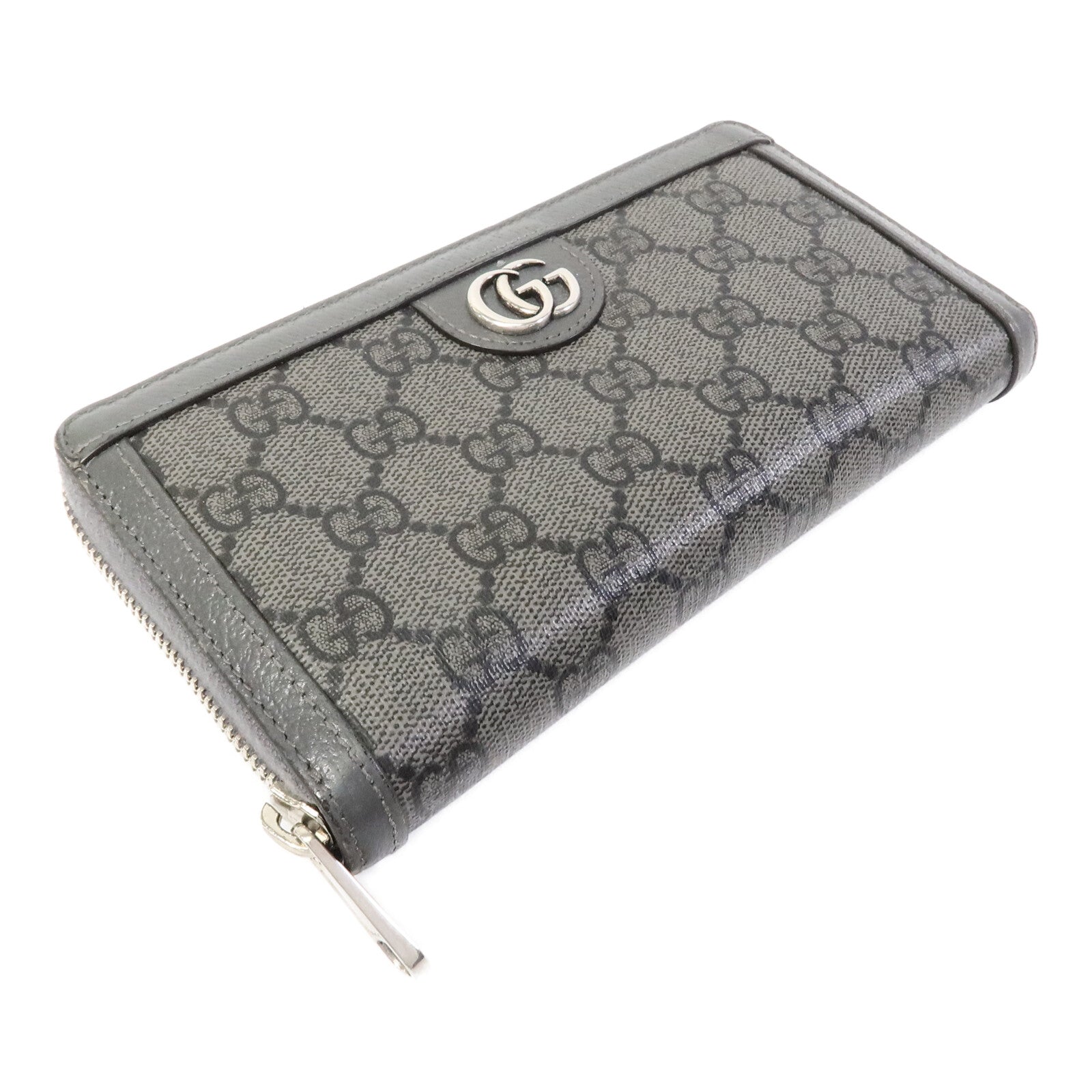 GUCCI 塗層帆布Ophidia GG Supreme Long Wallet長錢包