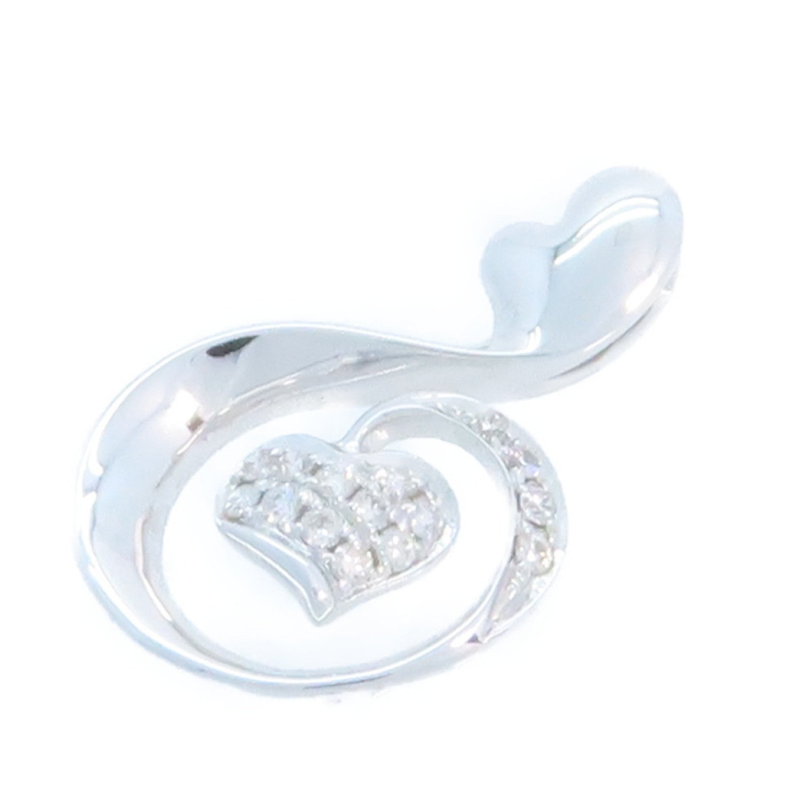 JEWELRY 【激減優惠】18K白金/鑽石Diamond Pendant Top吊墜頭扣