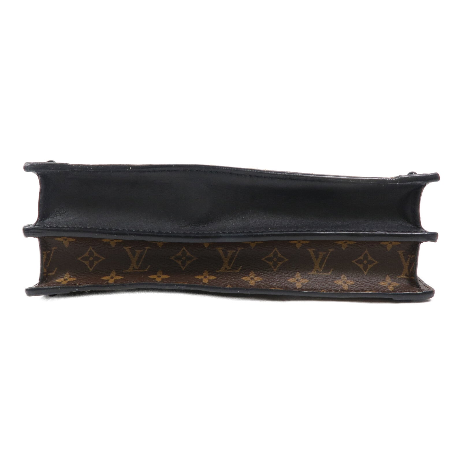 LOUIS VUITTON Monogram Reverse Trunk Clutch肩背袋