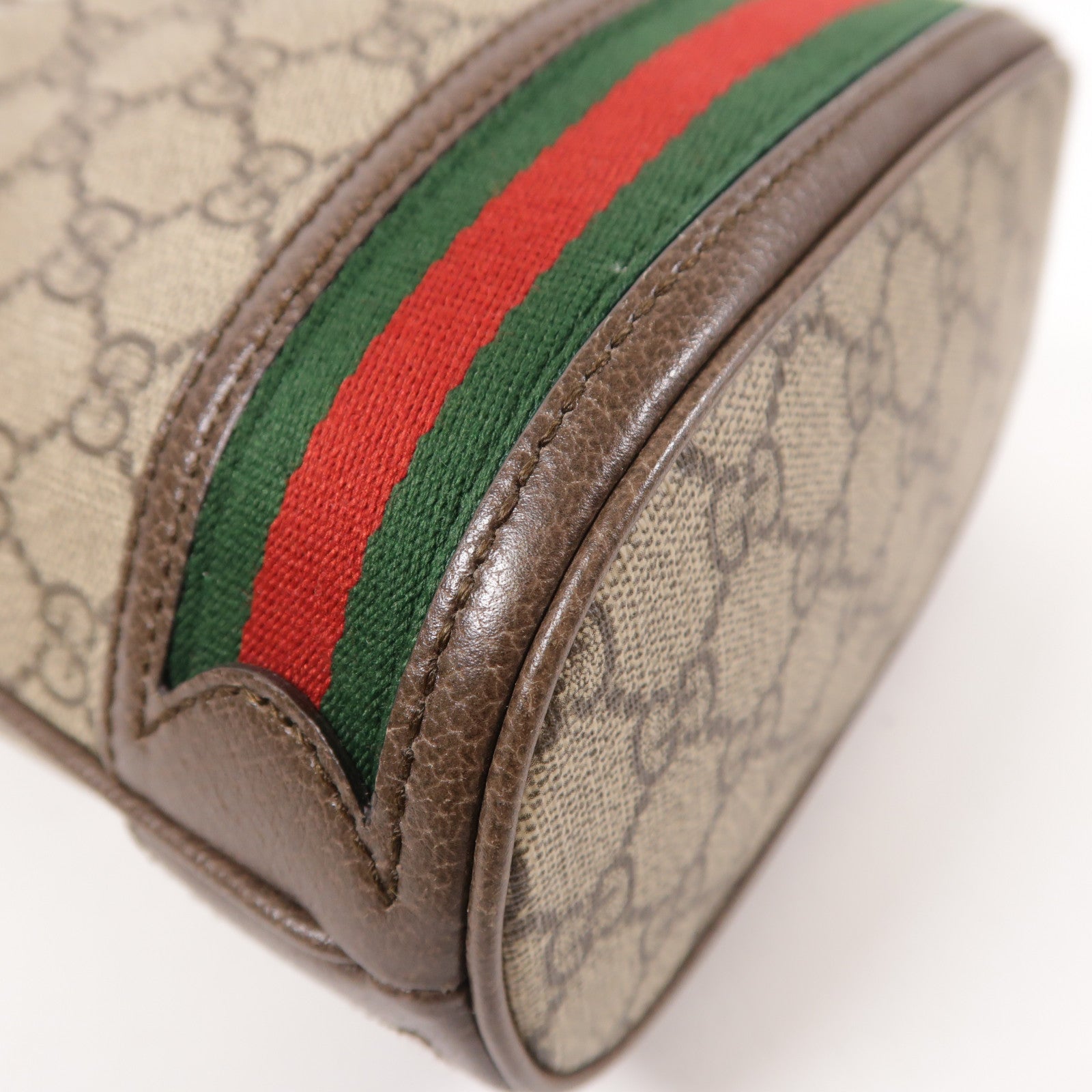 GUCCI 塗層帆布2 Way Shoulder金扣手挽肩背兩用袋