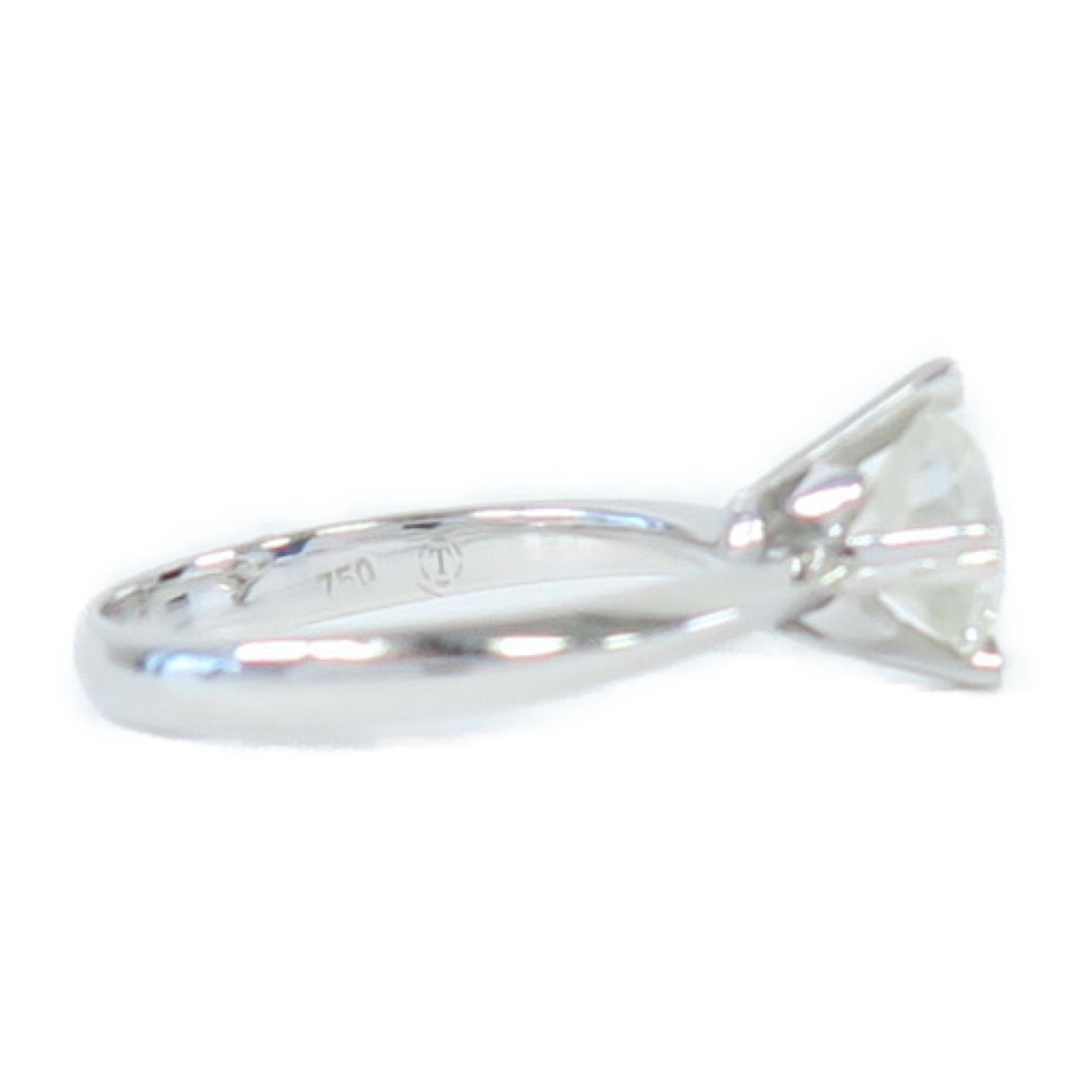 JEWELRY 【激減優惠】18K白金Ring1.20ct鑽石戒指US#5