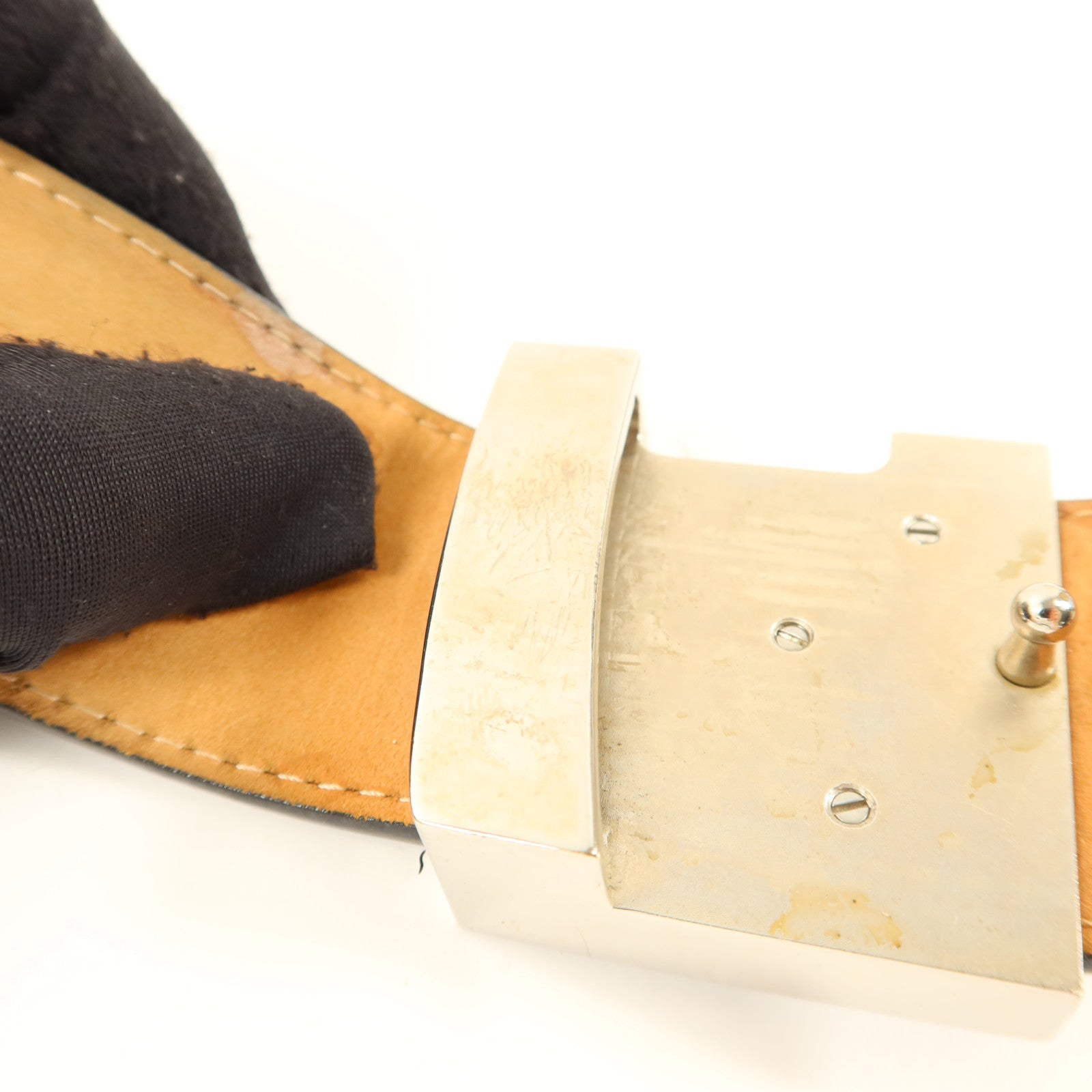 LOUIS VUITTON Epi Initials Belt 80cm皮帶