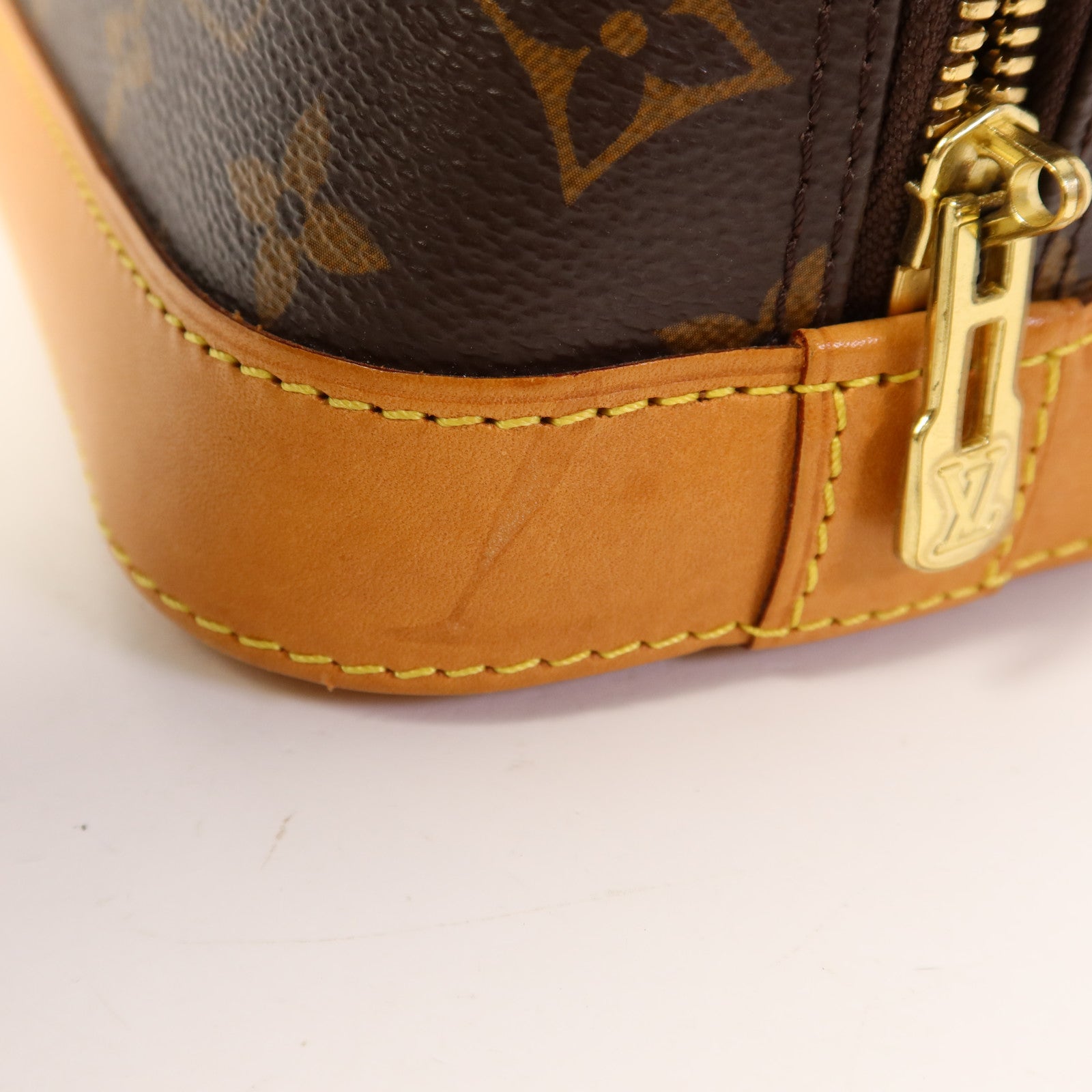 LOUIS VUITTON Monogram Alma BB金扣手挽肩背兩用袋