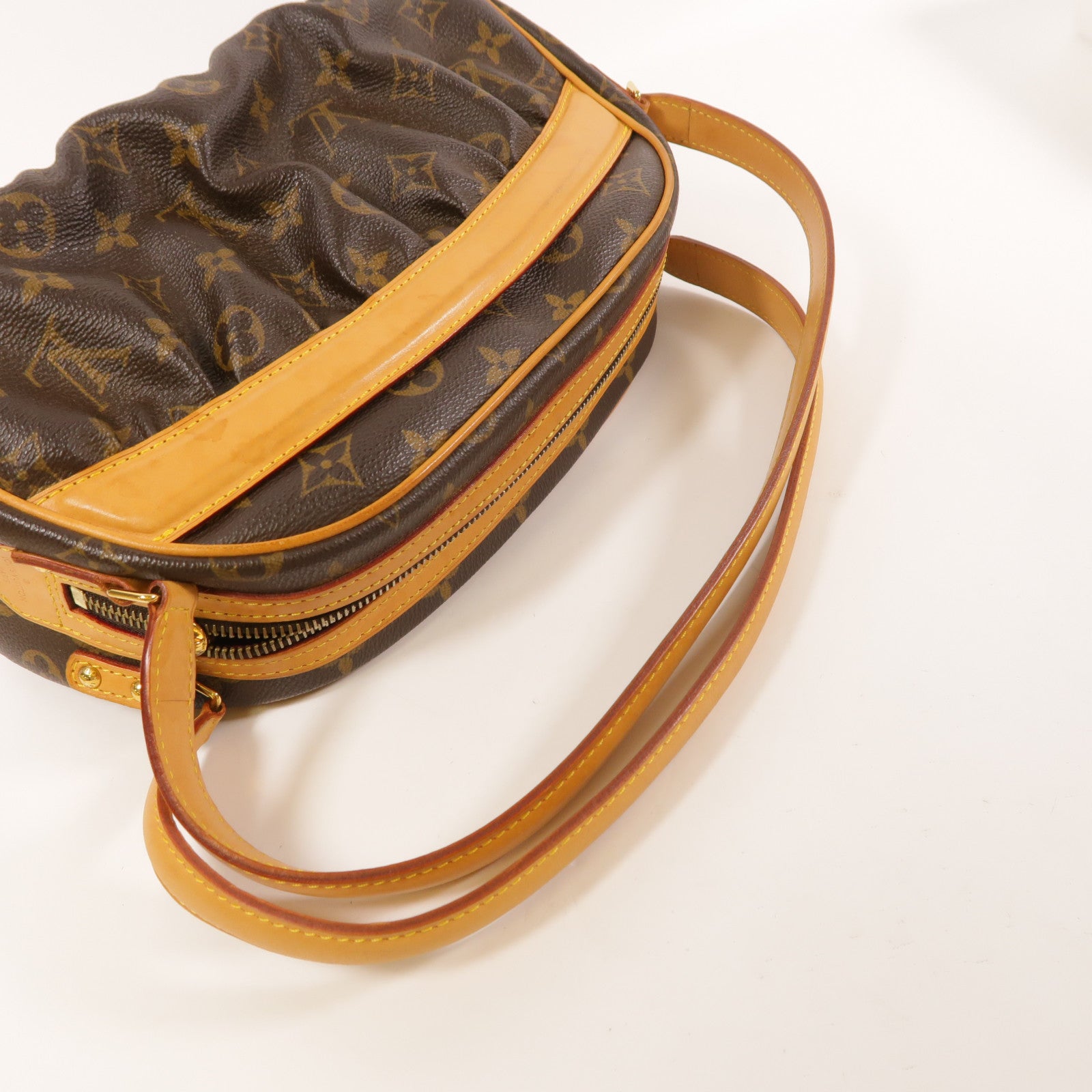 LOUIS VUITTON LV Clara Shoulder Bag M40057 Monogram Brown