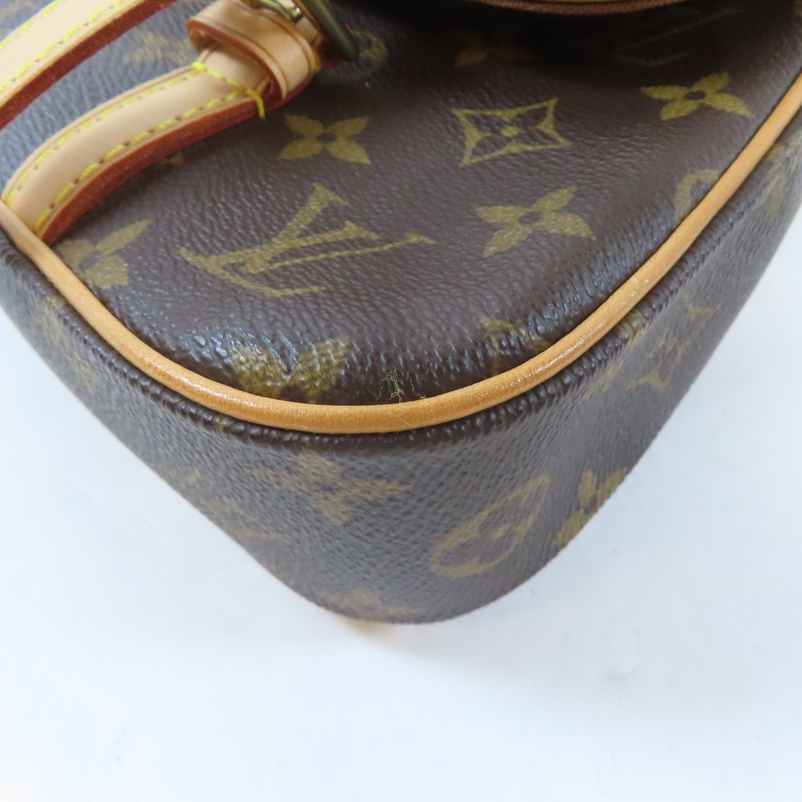 LOUIS VUITTON Monogram Sac Marelle A Dos金扣背包啡色
