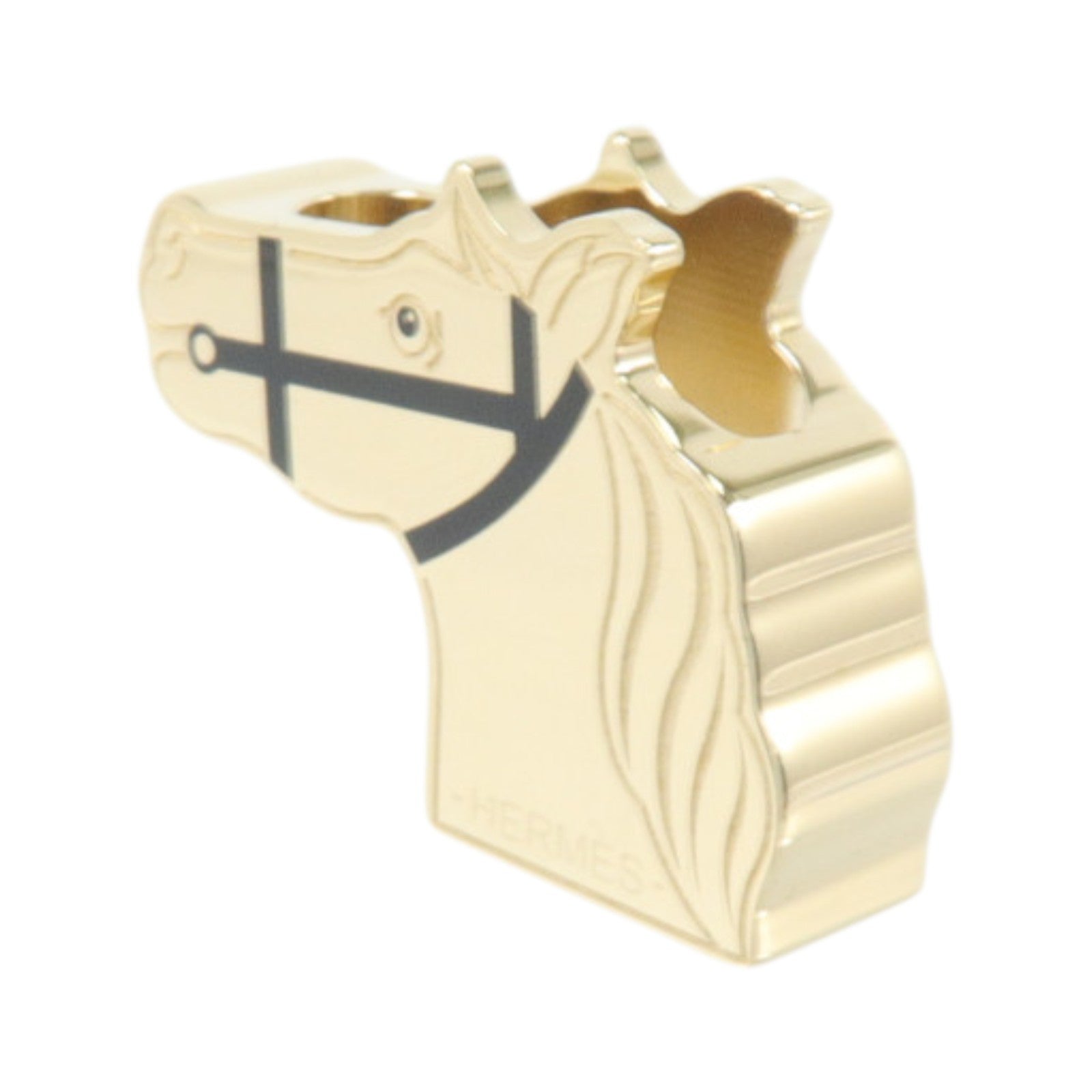 HERMES 金屬Quadrige Twilly Ring絲巾扣