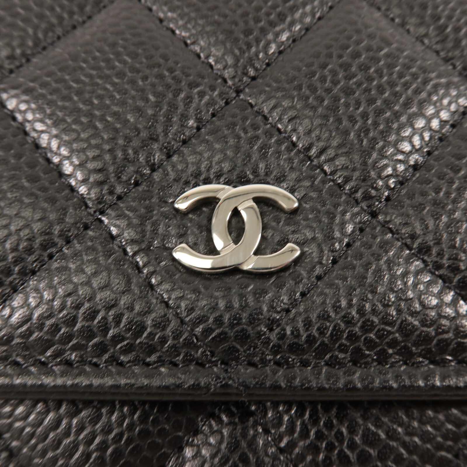 CHANEL 牛皮皮革WOC Wallet On Chain鏈帶肩背袋