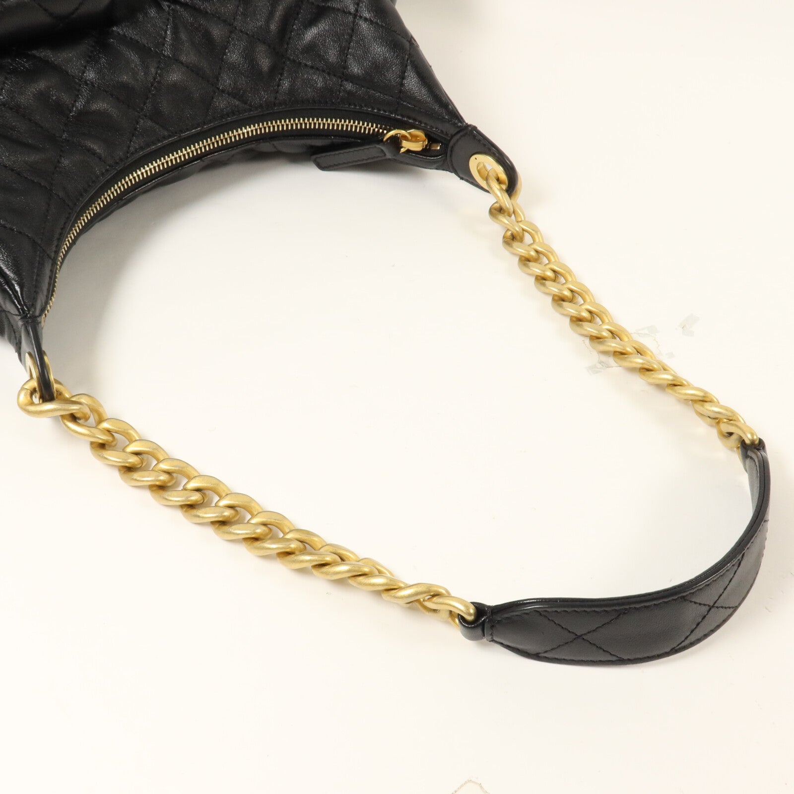 CHANEL 羊皮皮革25C Hobo Bag鏈帶肩背袋