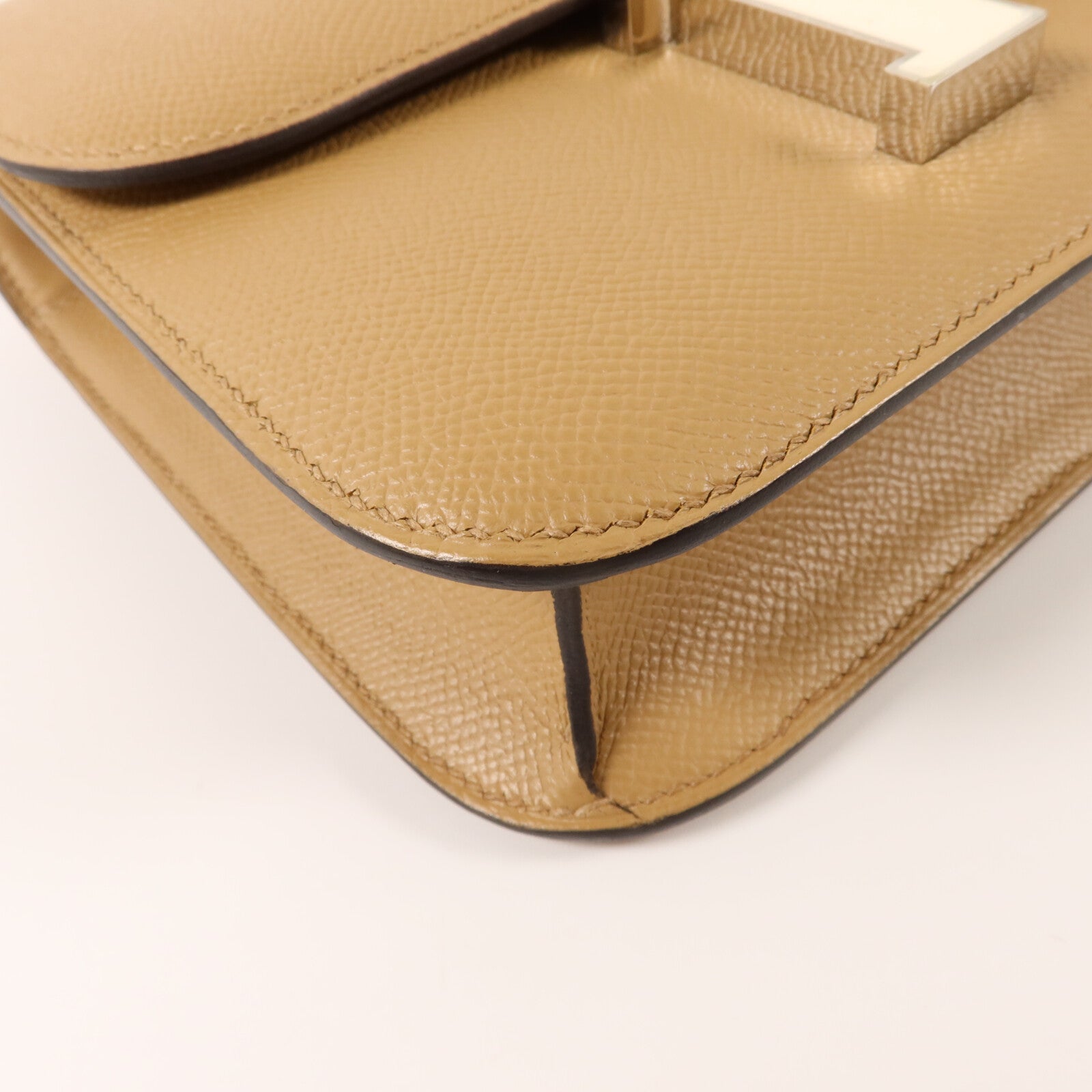 HERMES Epsom皮革Constance 24肩背袋Chai