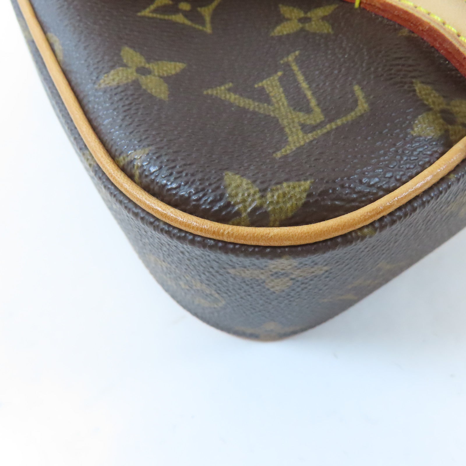 LOUIS VUITTON Monogram Sac Marelle A Dos金扣背包啡色