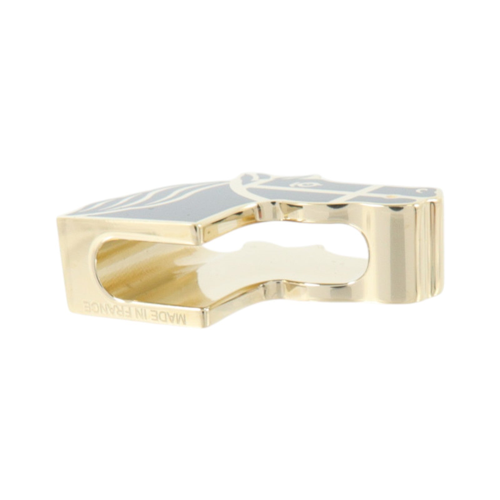 HERMES 金屬Quadrige Twilly Ring絲巾扣