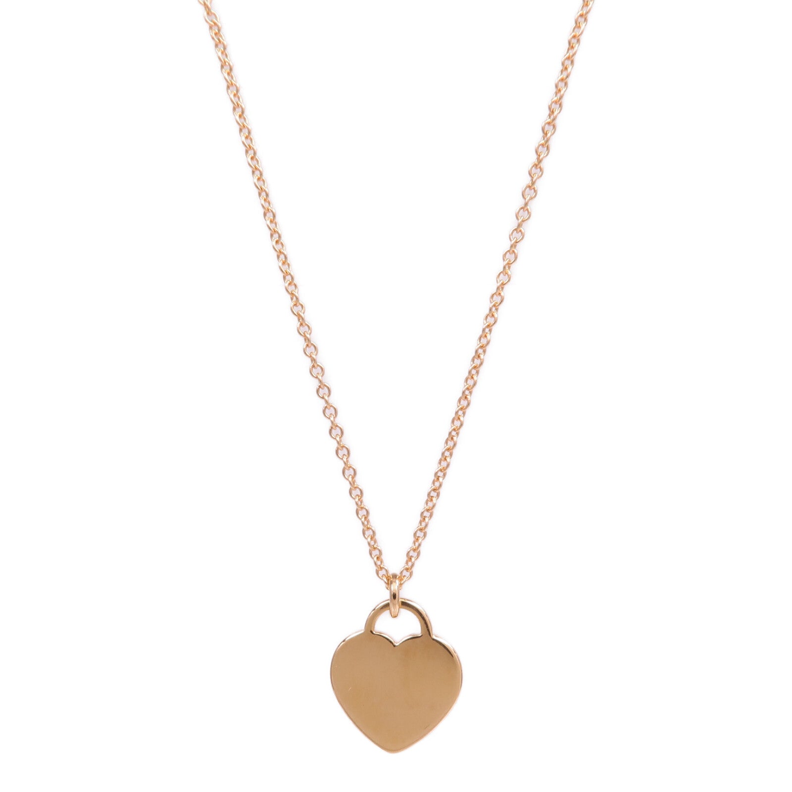 TIFFANY＆CO 【激減優惠】18K玫瑰金Return To Tiffany Mini項鍊