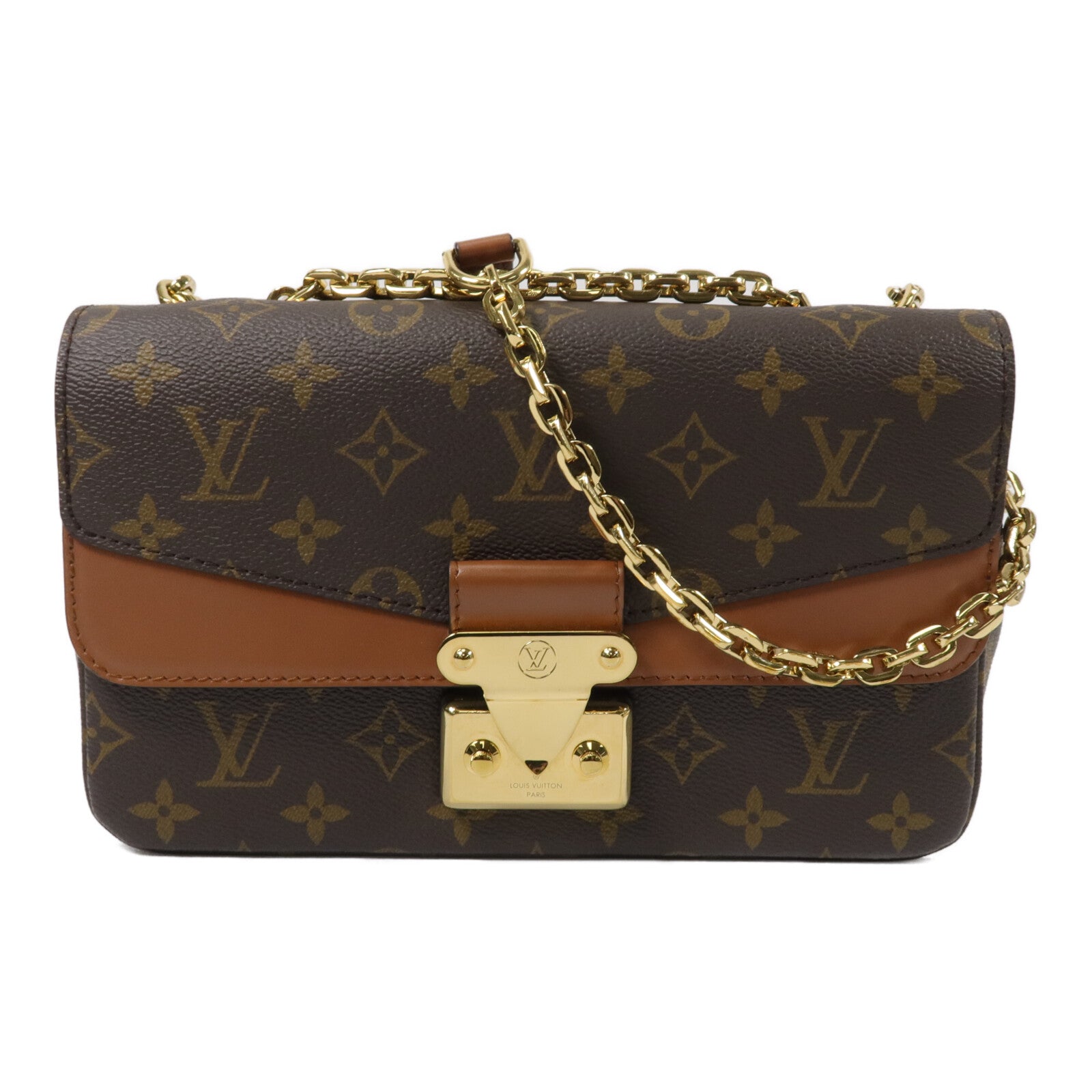 LOUIS VUITTON Monogram Marceau鏈帶肩背袋
