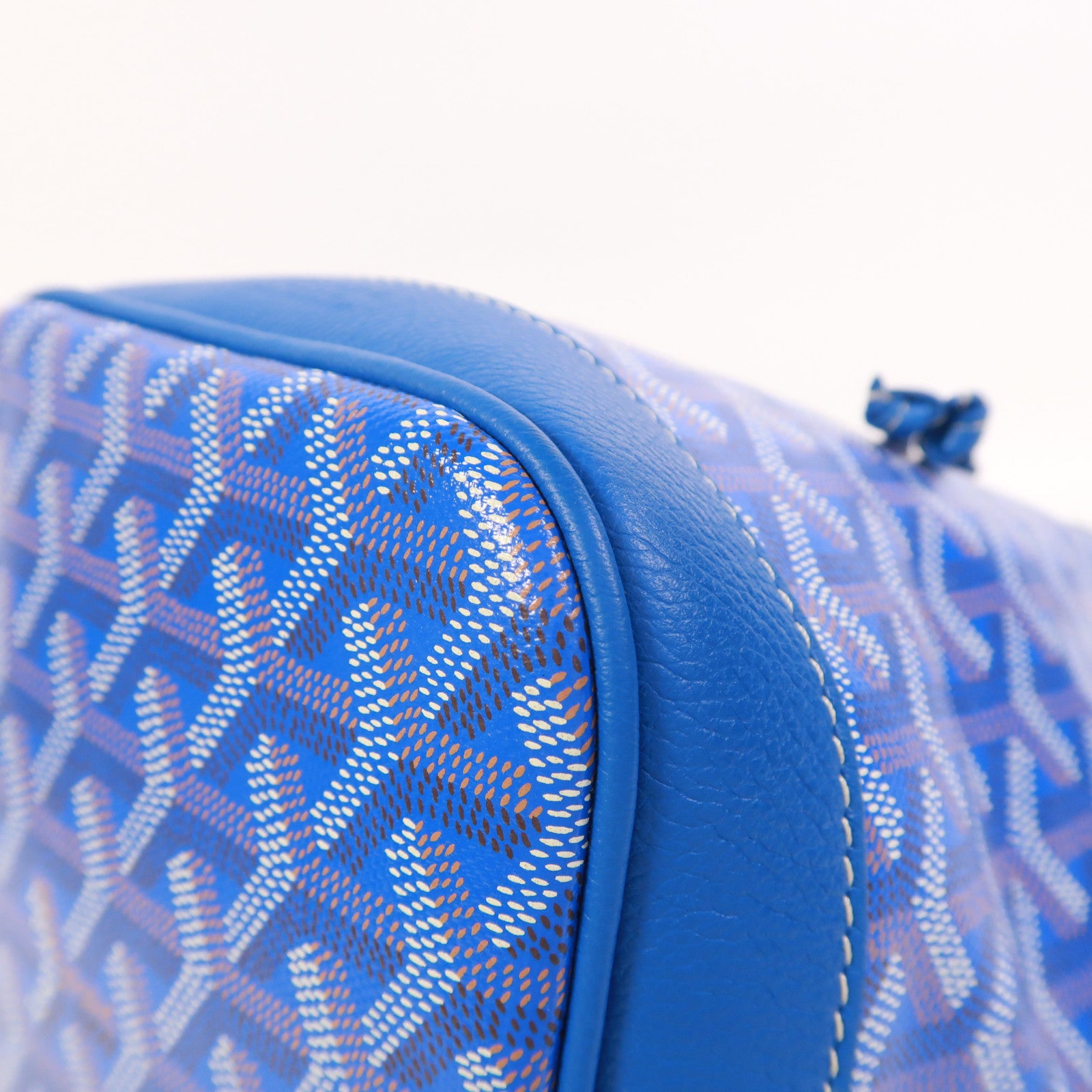 GOYARD 塗層帆布Petit Flot Bucket銀扣肩背袋