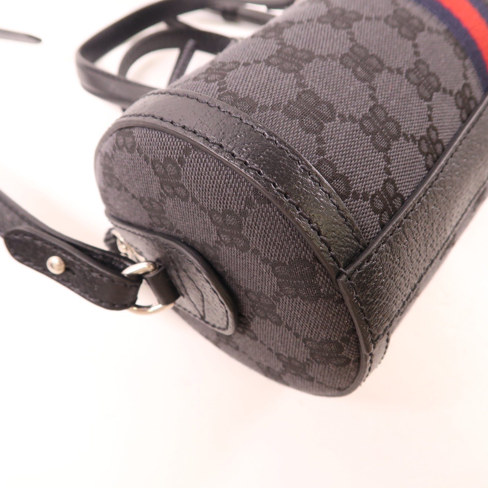 BALENCIAGA 【激減優惠】帆布Balenciaga x Gucci Hacker Project銀扣手挽肩背兩用袋