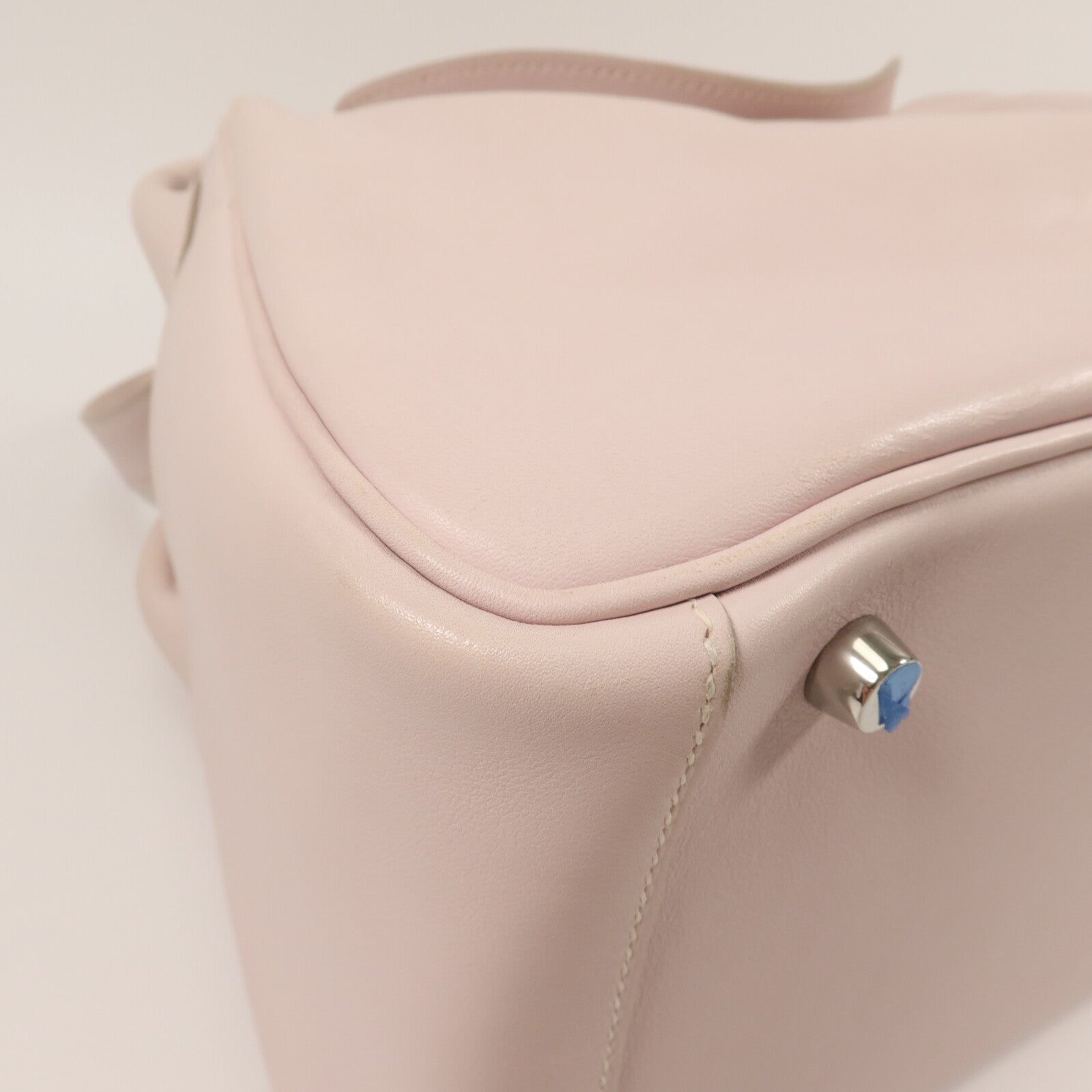 HERMES Swift皮革Lindy 30手挽肩背兩用袋Rose Dragee